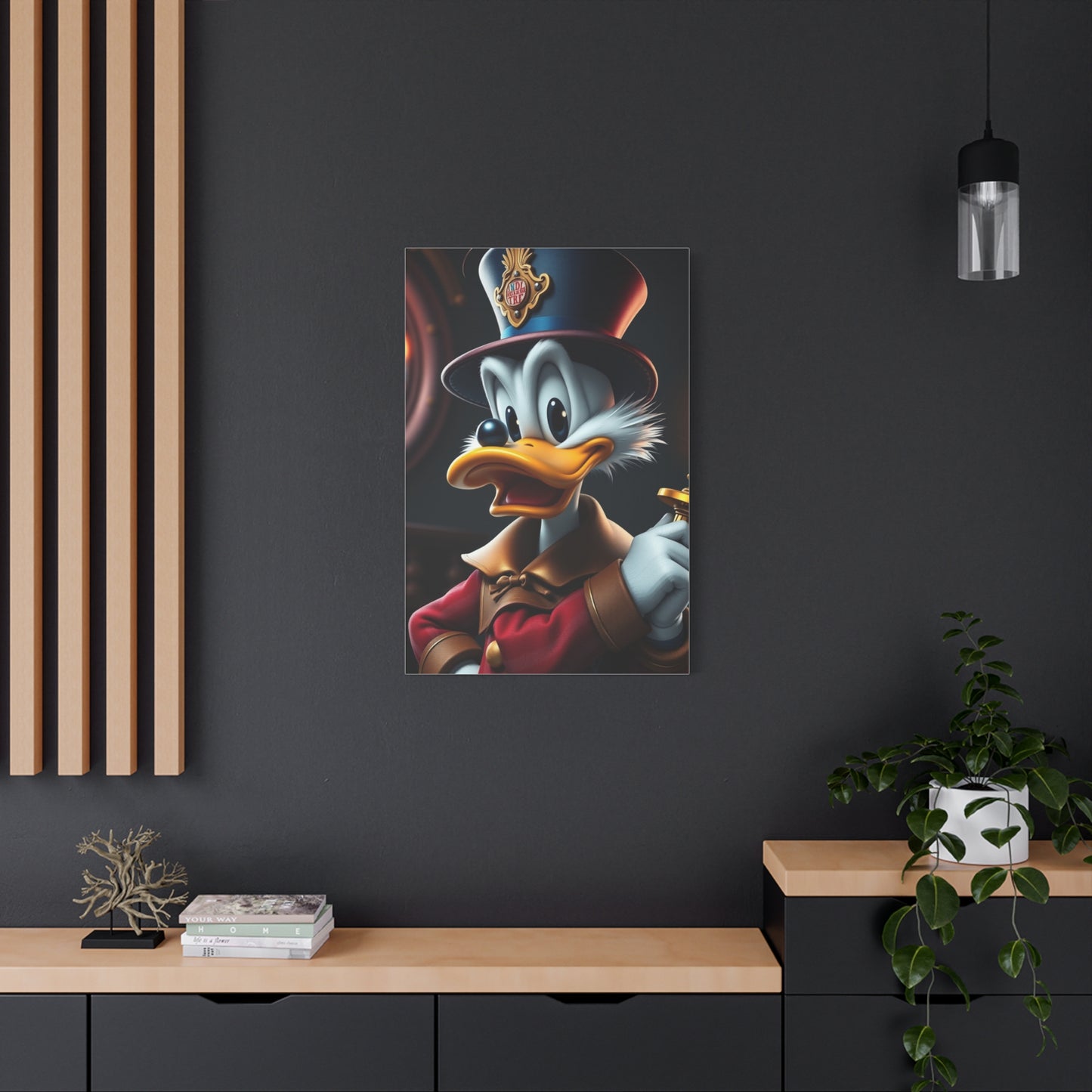 Affluent Monarch Canvas Wall Art & Canvas Print