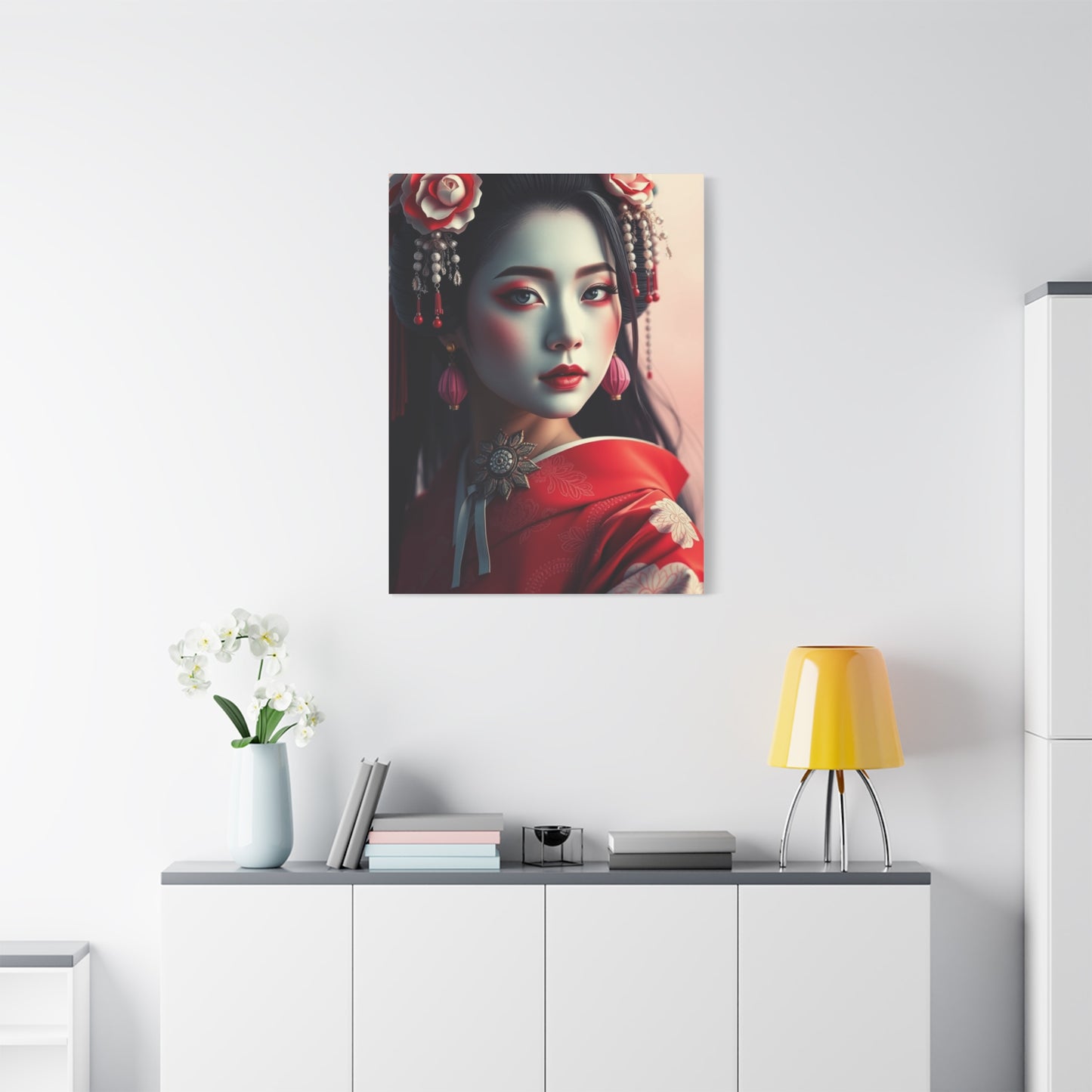 Geisha Art Canvas Art 5 Wall Art & Canvas Print