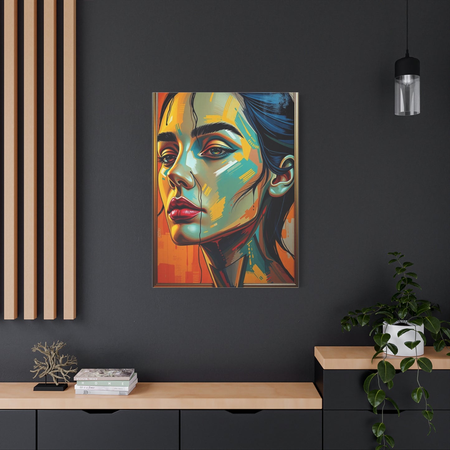 Modernist Reverie Art Panel Wall Art & Canvas Print