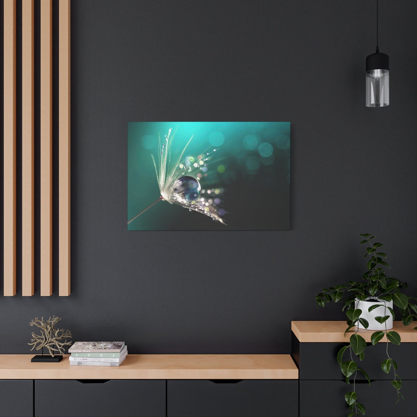 Water drops Wall Art & Canvas Prints