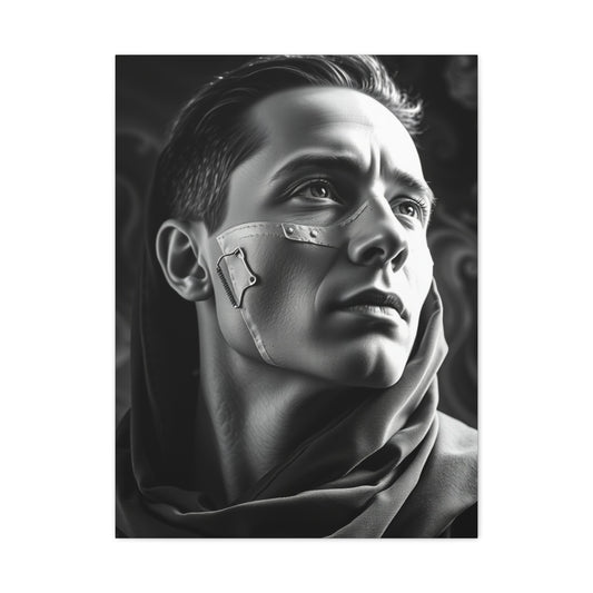 Opulent Contrast Gallery Piece Wall Art & Canvas Print