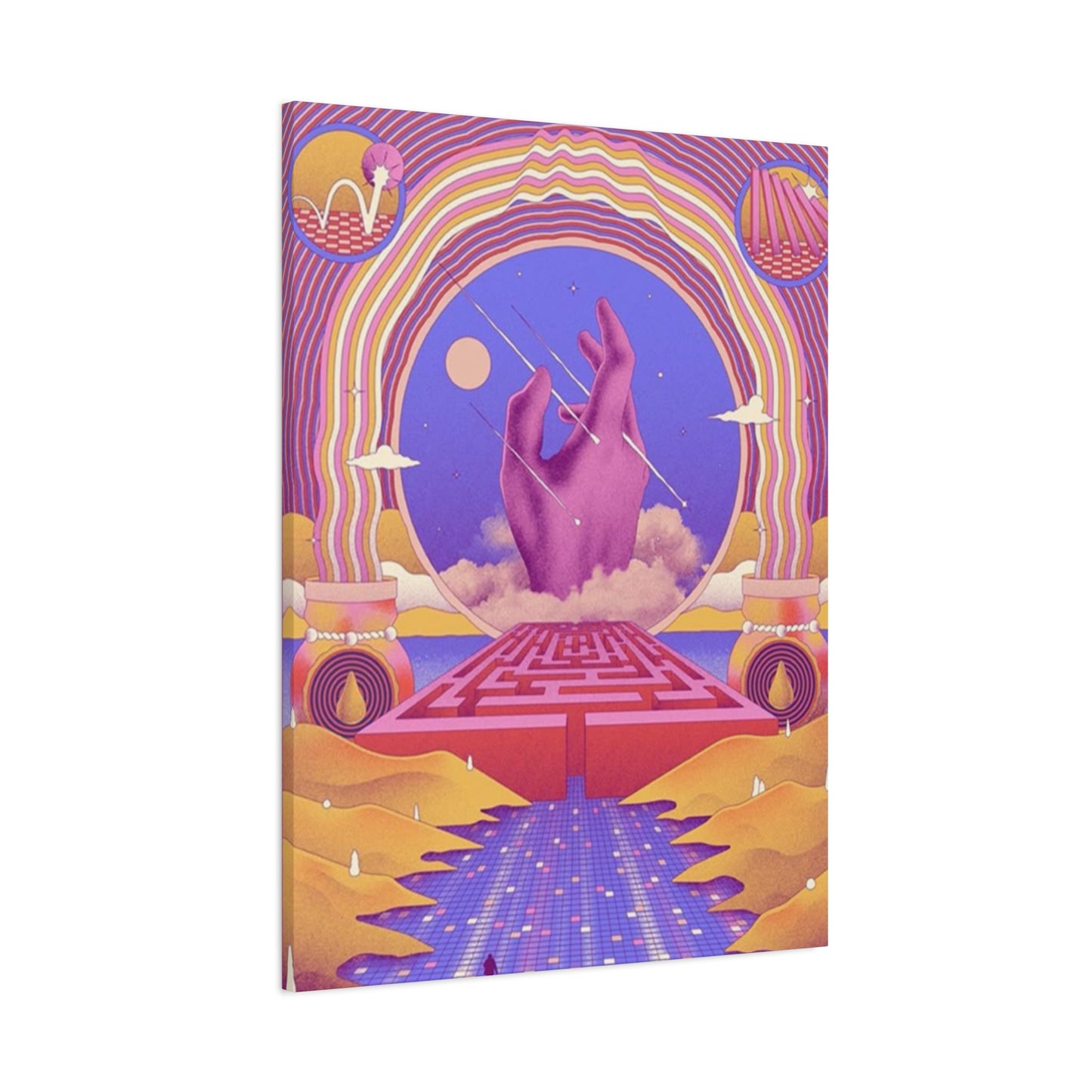 Hand Colorful Wall Art & Canvas Prints