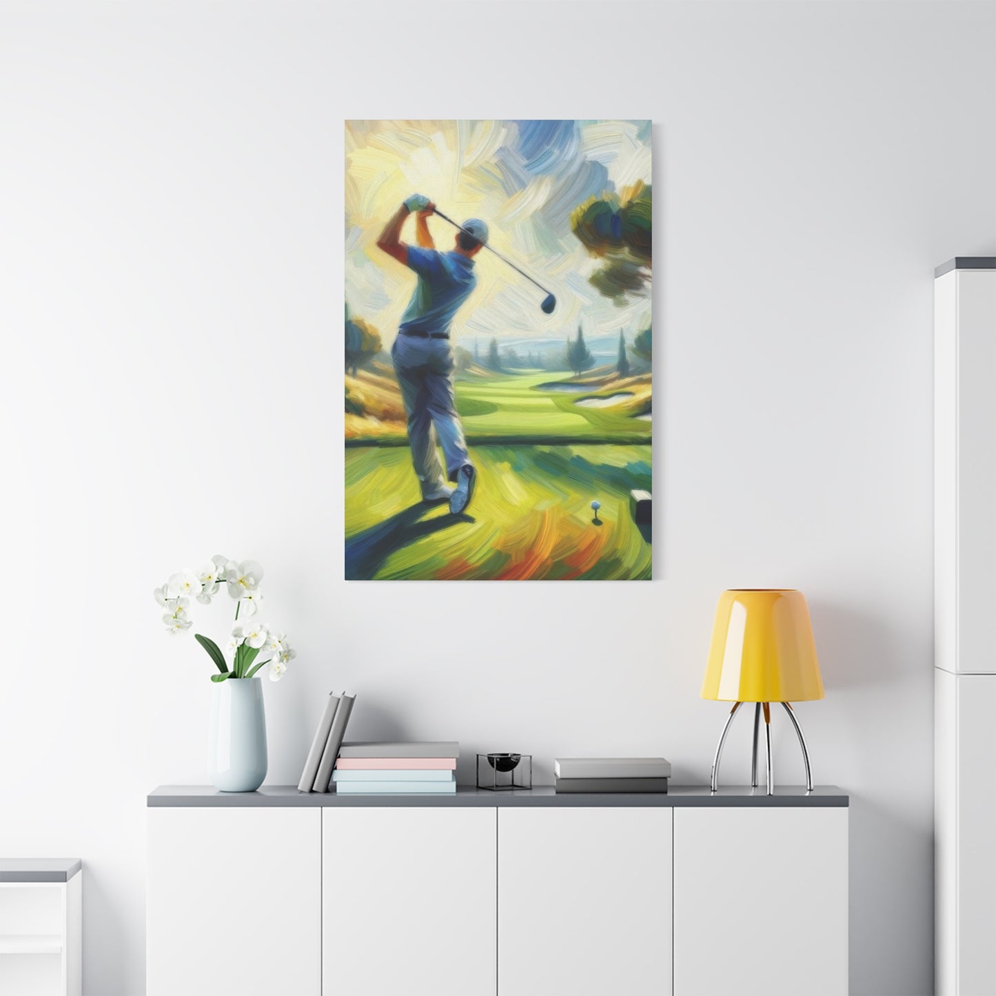 Golf Swing 2 Wall Art & Canvas Prints