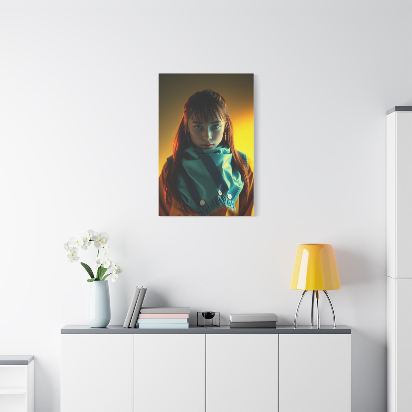 Crisp Elegance Canvas Wall Art & Canvas Print