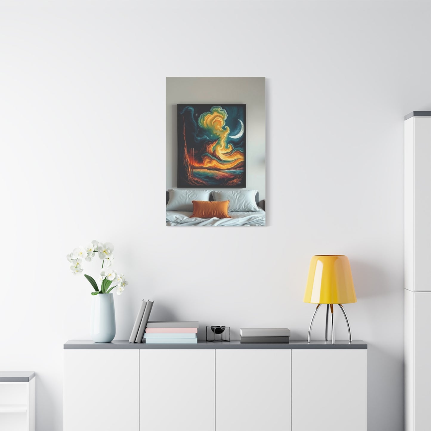 Sophisticated Slumber Mural Wall Art & Canvas Print