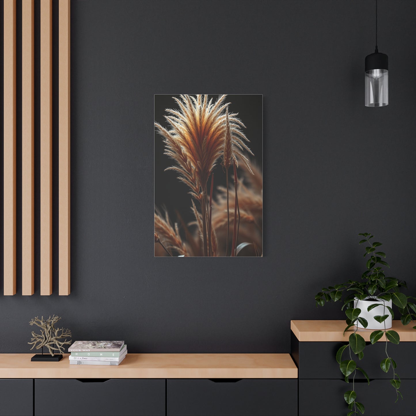 Verdant Elegance Canvas Wall Art & Canvas Print