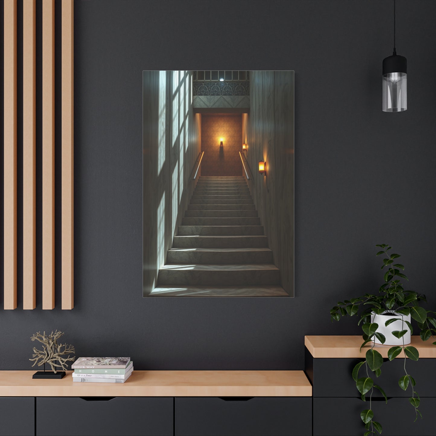 Masterpiece Stair & Staircase Art Vision Wall Art & Canvas Print