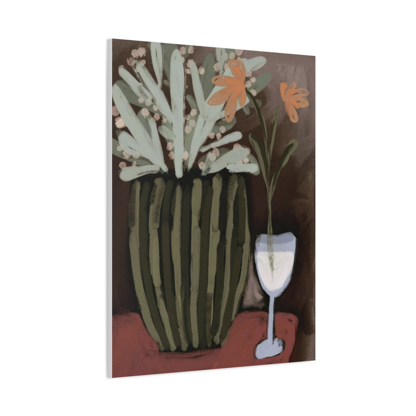 Blooming Cactus Wall Art & Canvas Prints