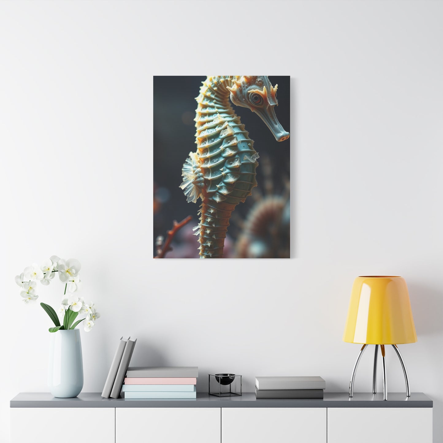Seahorse Art Canvas Art 10 Wall Art & Canvas Print