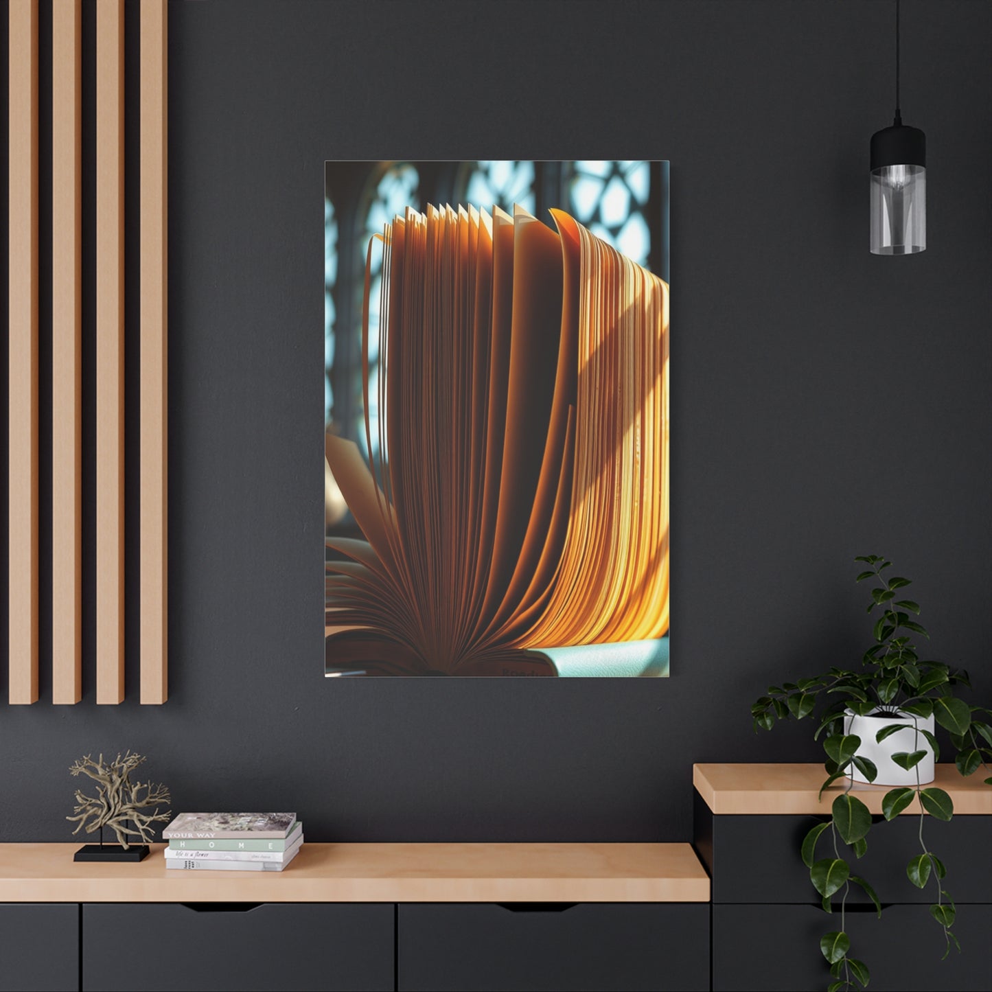 Masterpiece Book Art Vision Wall Art & Canvas Print