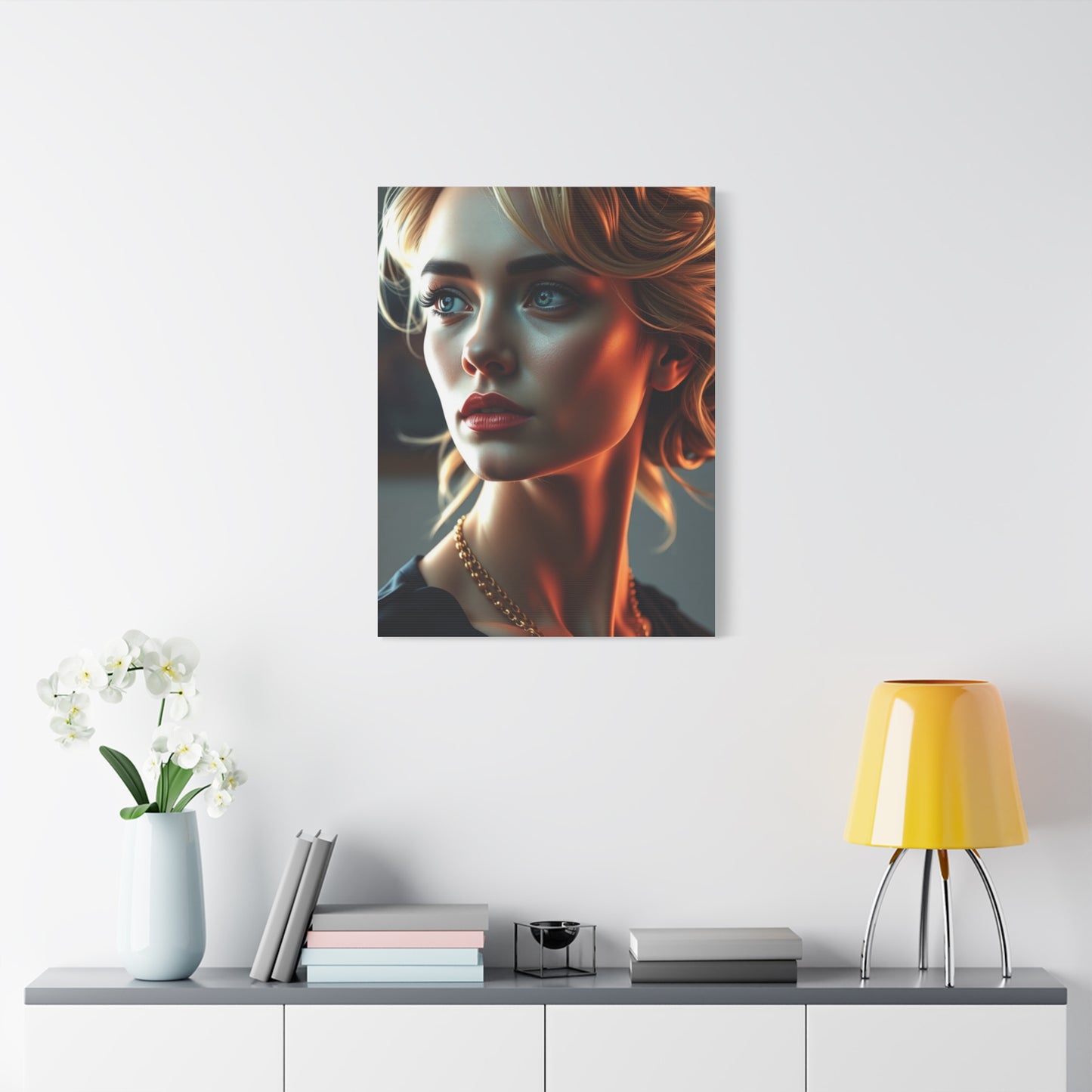Opulent Femme Portraiture wall art & canvas print