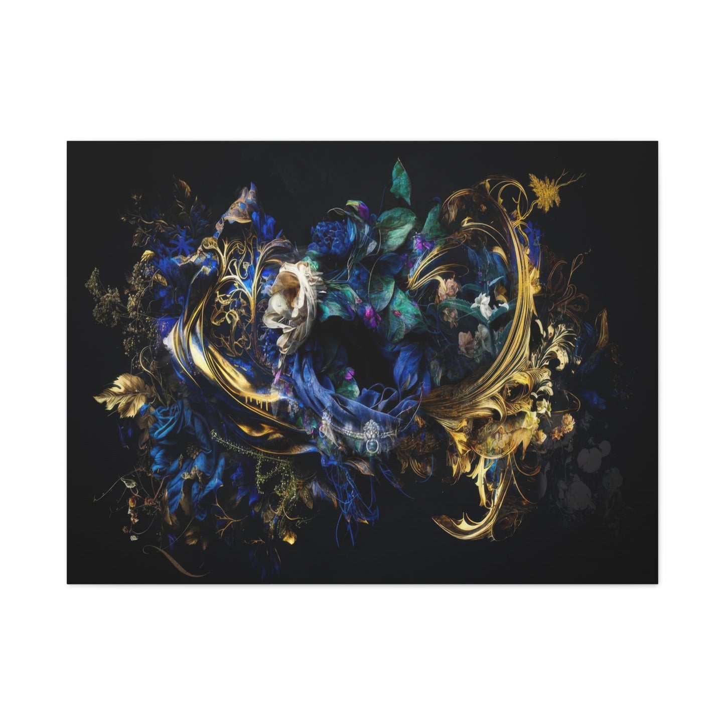 Midnight Garden Dreams Wall Art & Canvas Prints