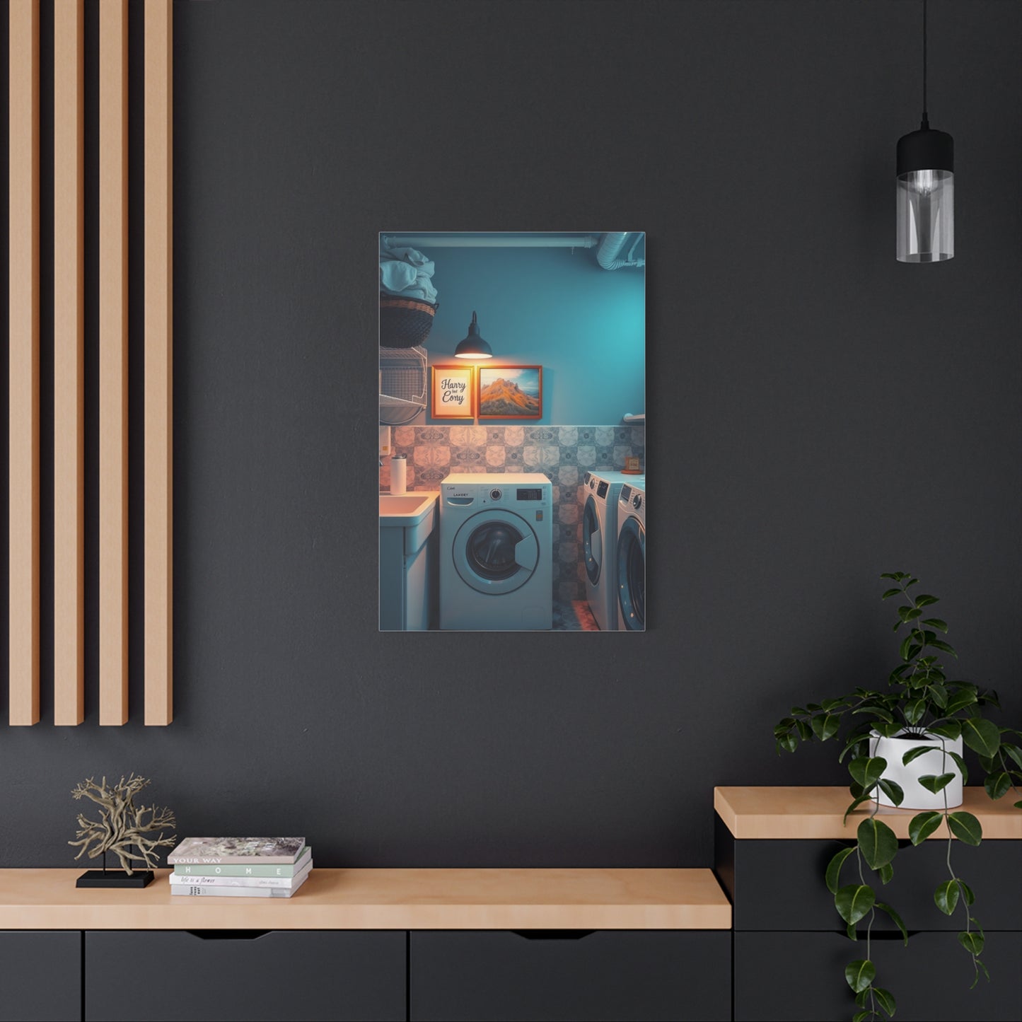 Laundry Room Art Luxury Canvas Wall Art & Canvas Print