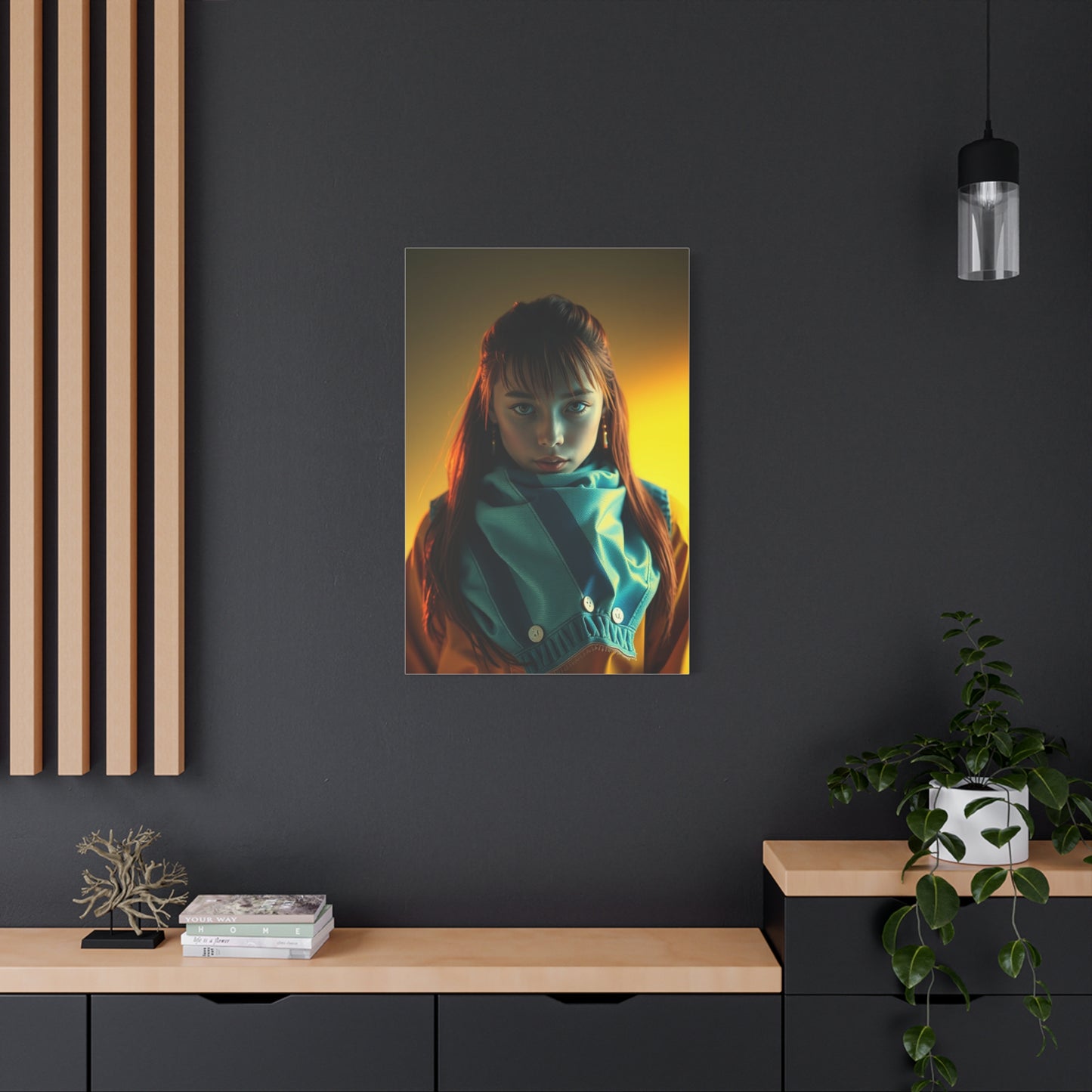 Crisp Elegance Canvas Wall Art & Canvas Print