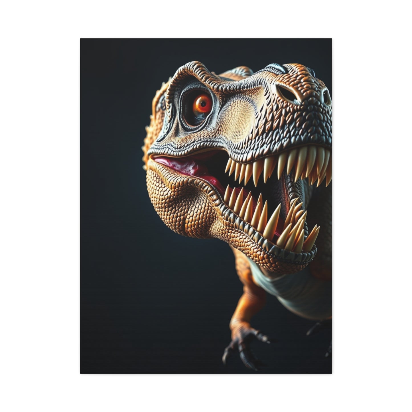 Tyrannosaurus Rex Art Canvas Art 10 Wall Art & Canvas Print