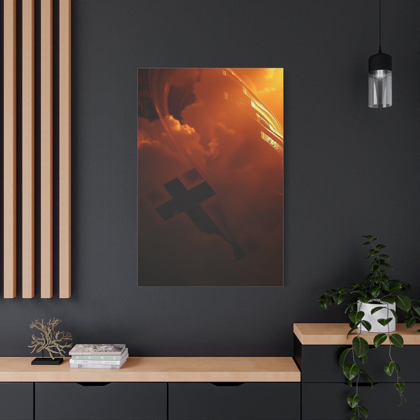 Celestial Word Canvas Wall Art & Canvas Print