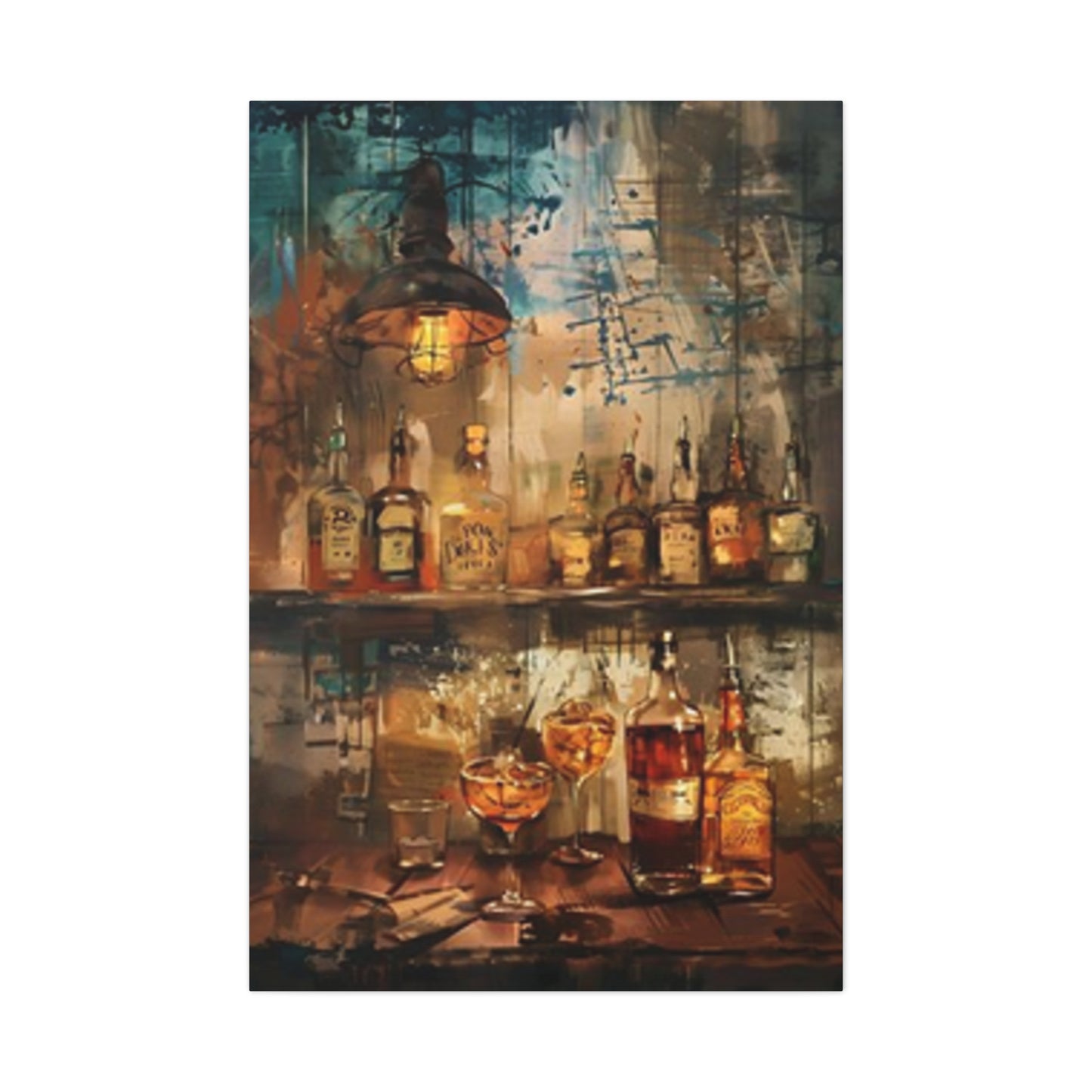 Old Whiskey Bar Wall Art & Canvas Prints