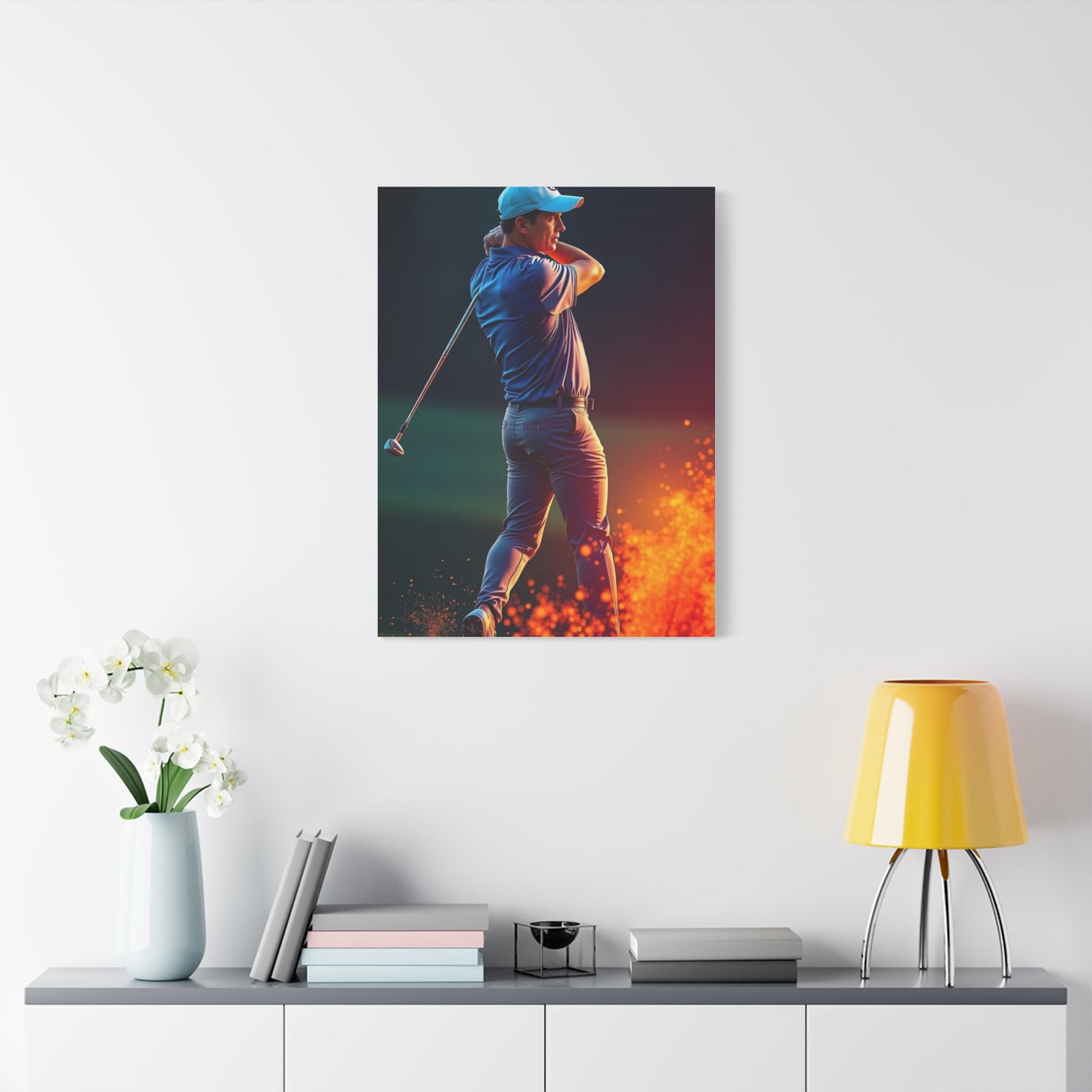 Verdant Swing Elegance Wall Art & Canvas Print