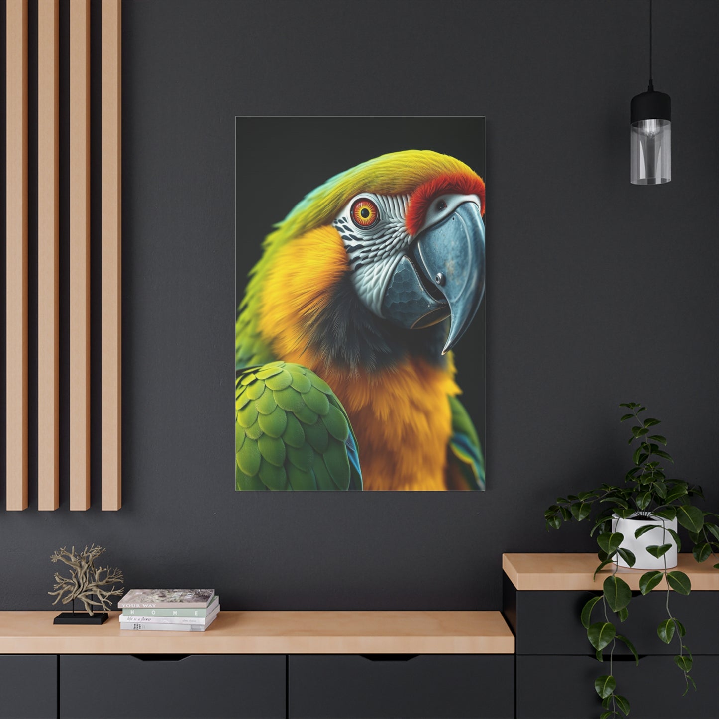 Elite Parrot Art Vision Wall Art & Canvas Print