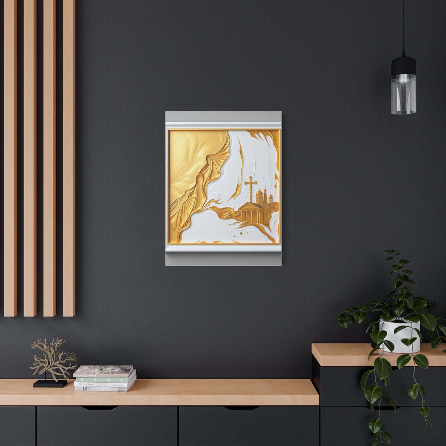 Regal Blanc Brilliance wall art & canvas print