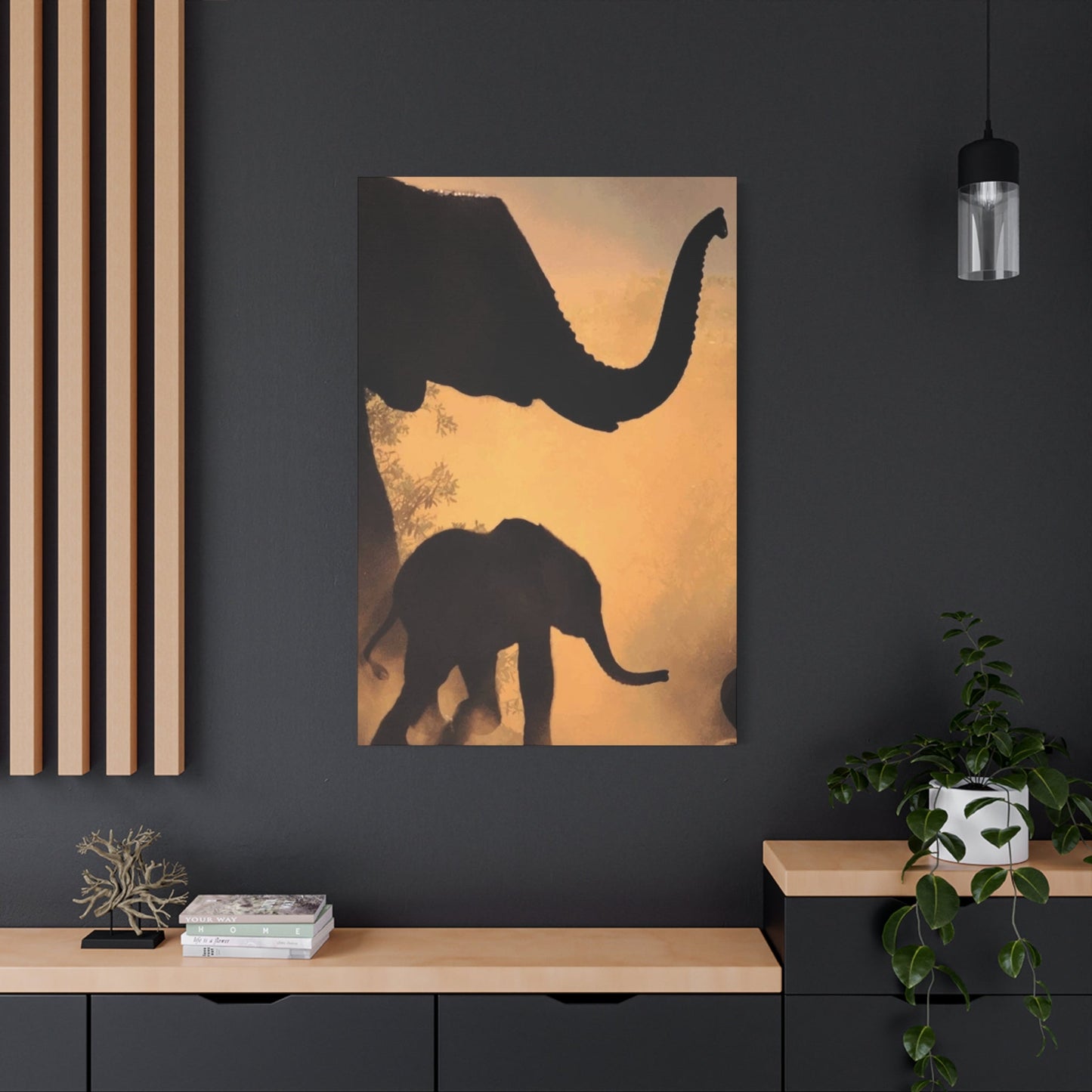 Elephants Wall Art & Canvas Prints