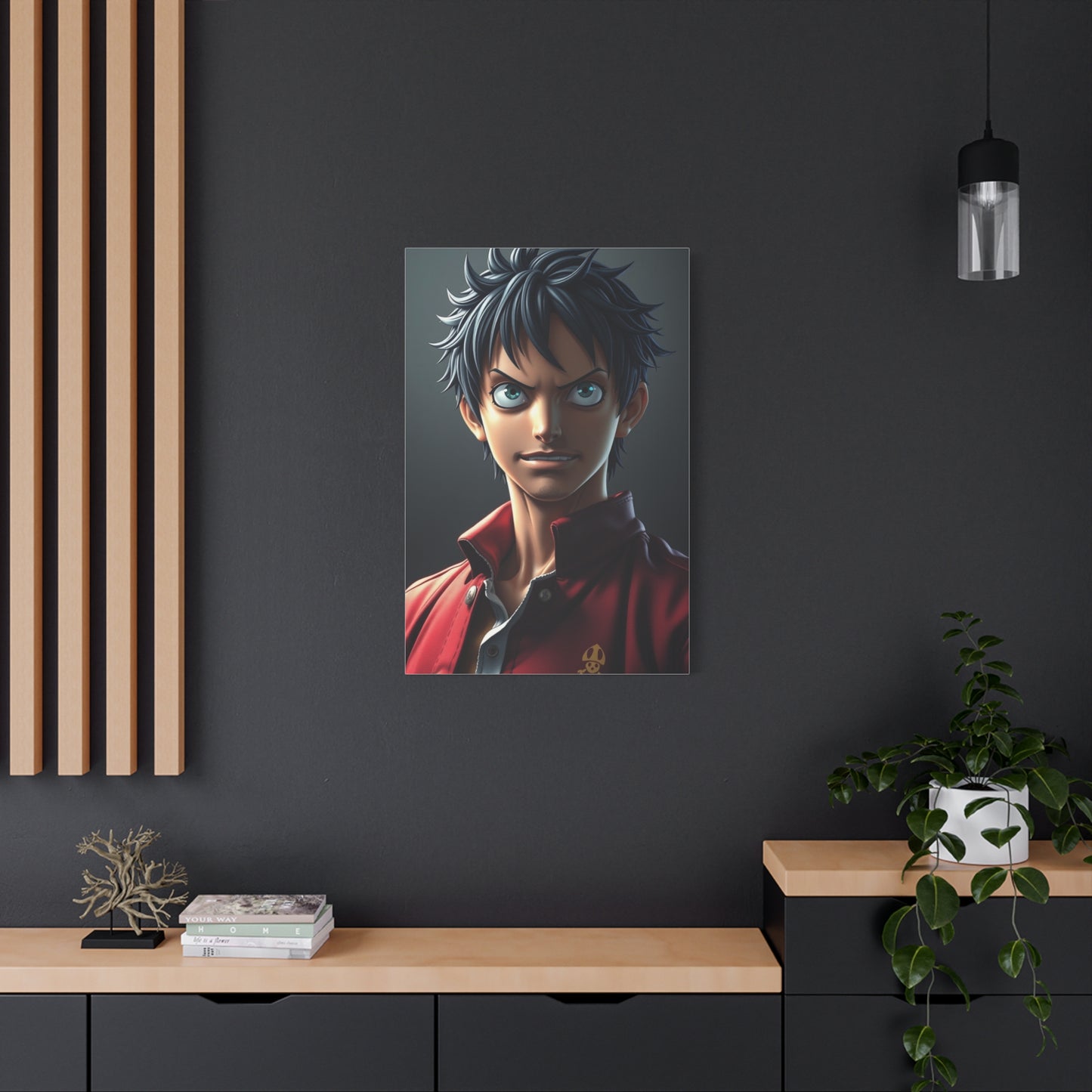 Monkey D. Luffy Art Canvas Art 2 Wall Art & Canvas Print