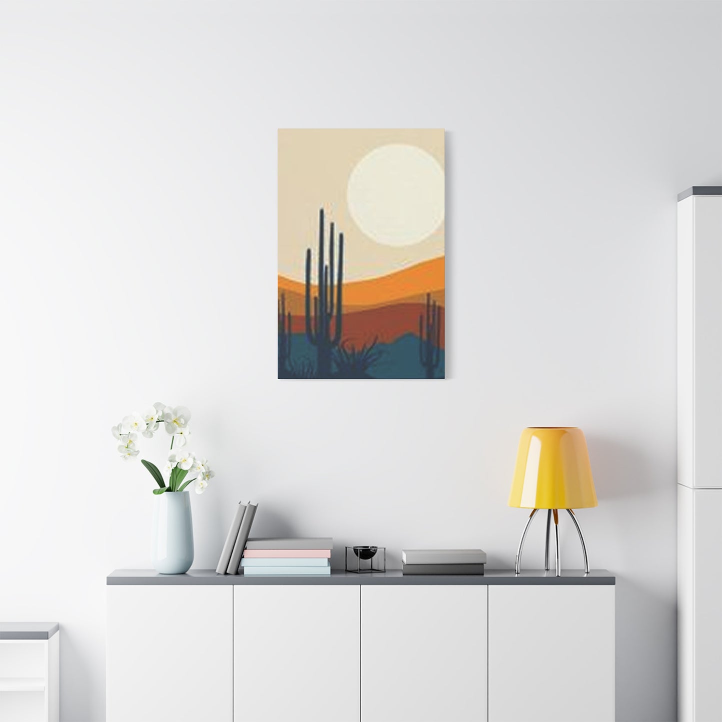 Long Cactus Desert Wall Art & Canvas Prints