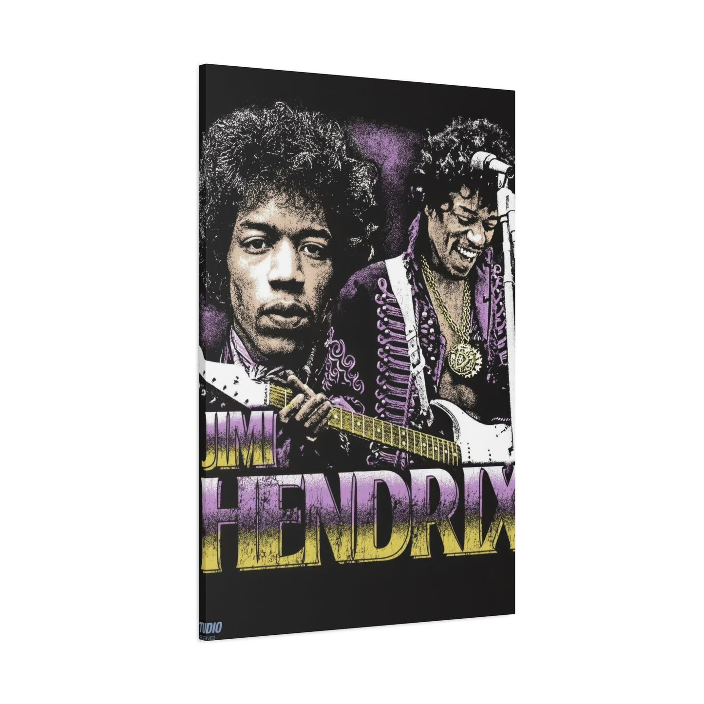 Jimi Hendrix 4 Wall Art & Canvas Prints