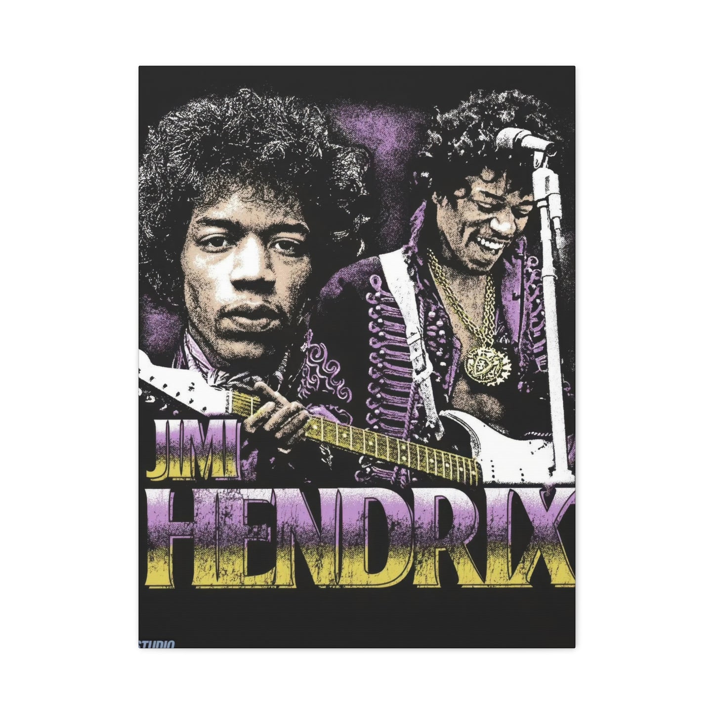 Jimi Hendrix 4 Wall Art & Canvas Prints