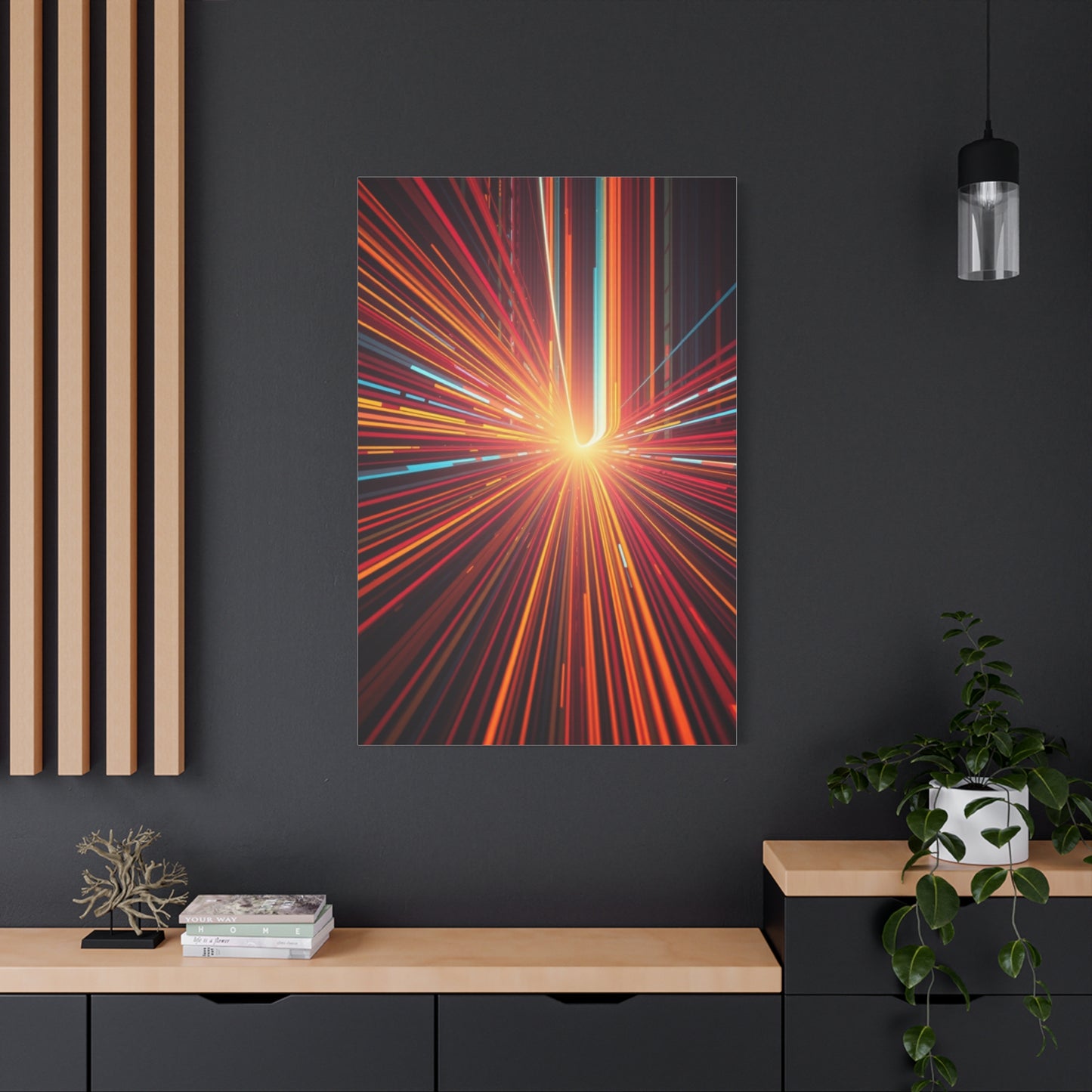Elite Linear Abstract Art Vision Wall Art & Canvas Print