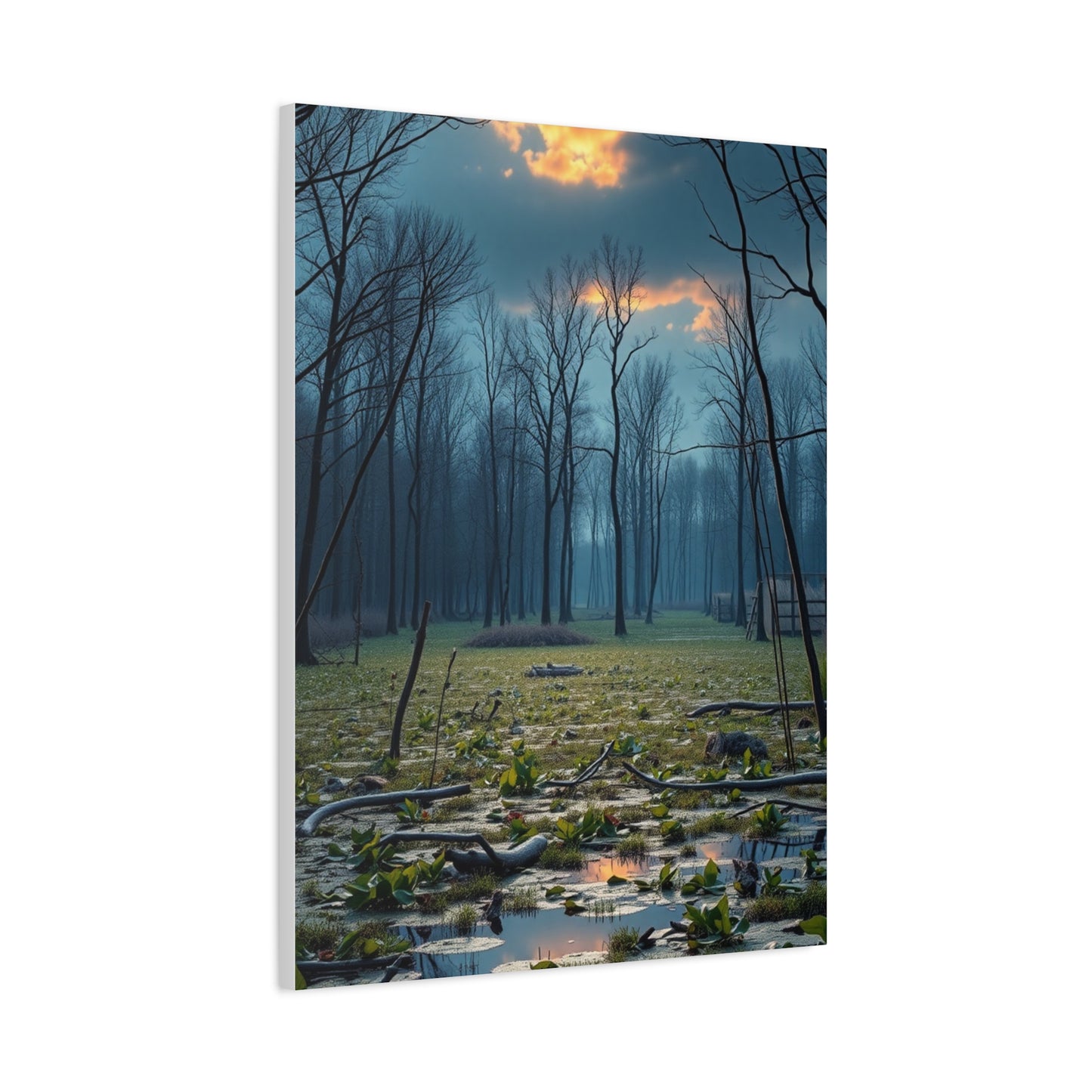 Marsh & Swamp Art Canvas Art 4 Wall Art & Canvas Print