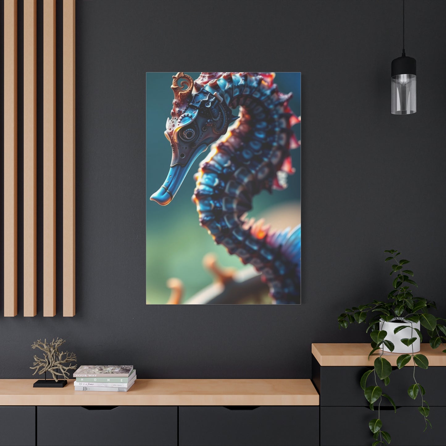 Seahorse Art Canvas Art 5 Wall Art & Canvas Print