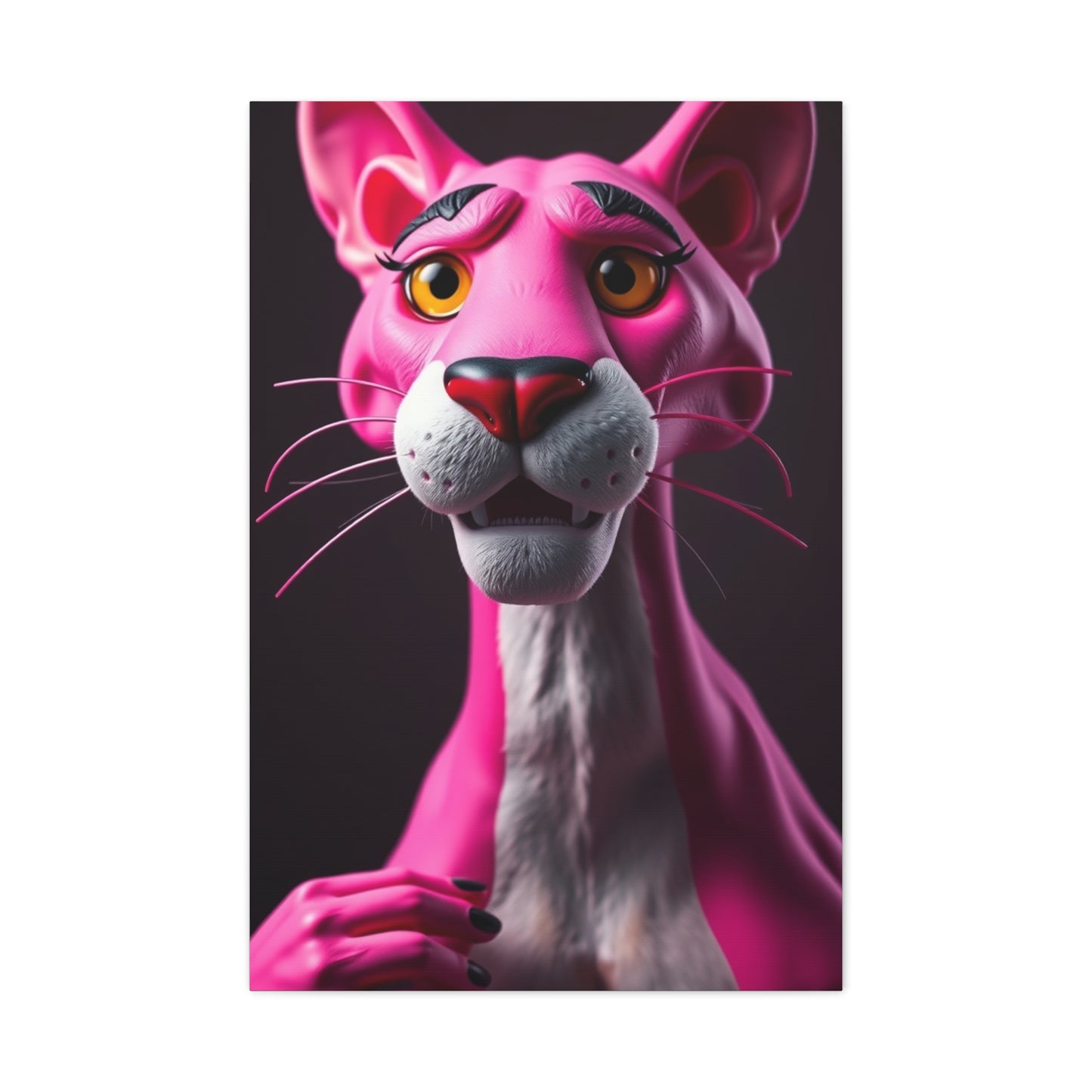 Pink Panther Art Premium Canvas 19 Wall Art & Canvas Print