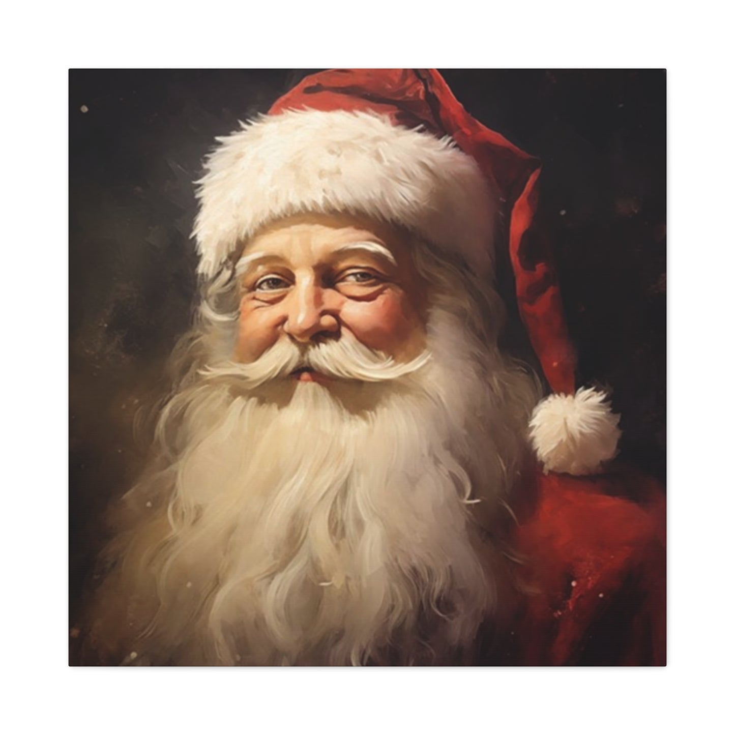 Smiling Santa Claus Wall Art & Canvas Prints