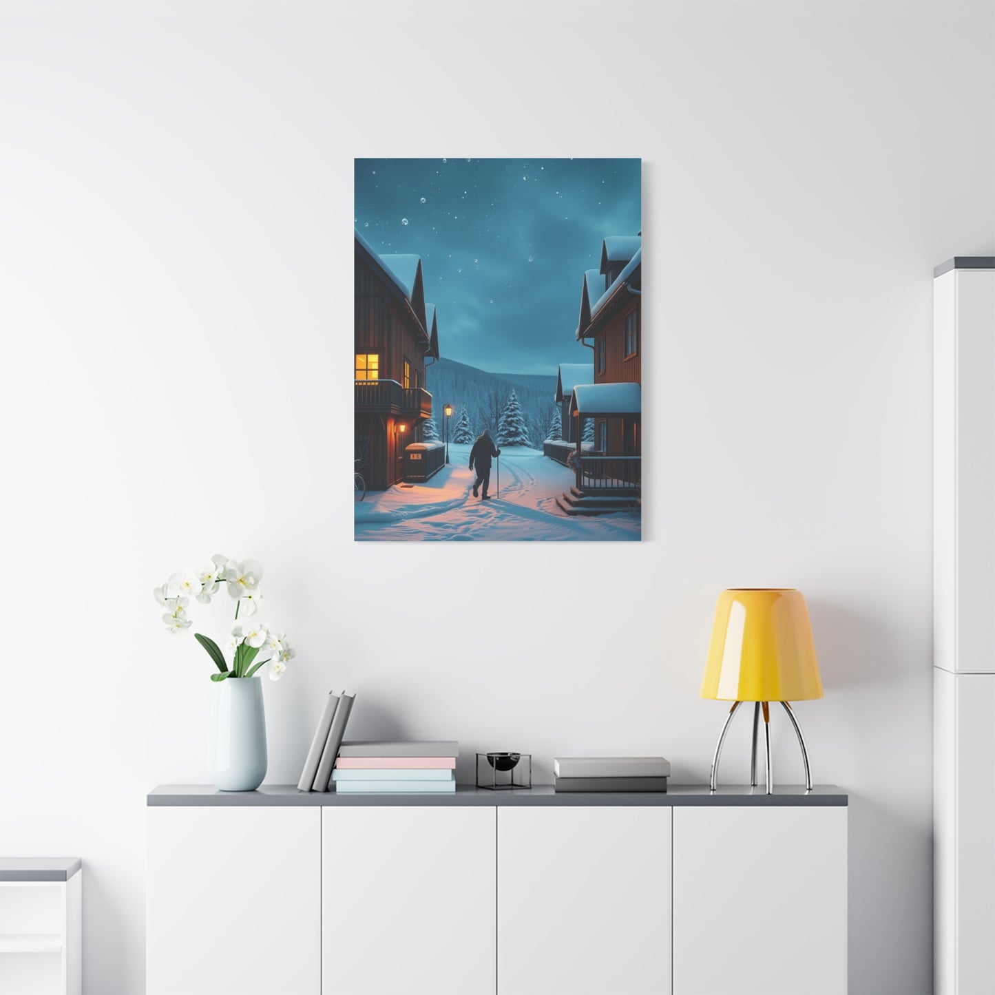 Nordic Ethereal Canvas Wall Art & Canvas Print