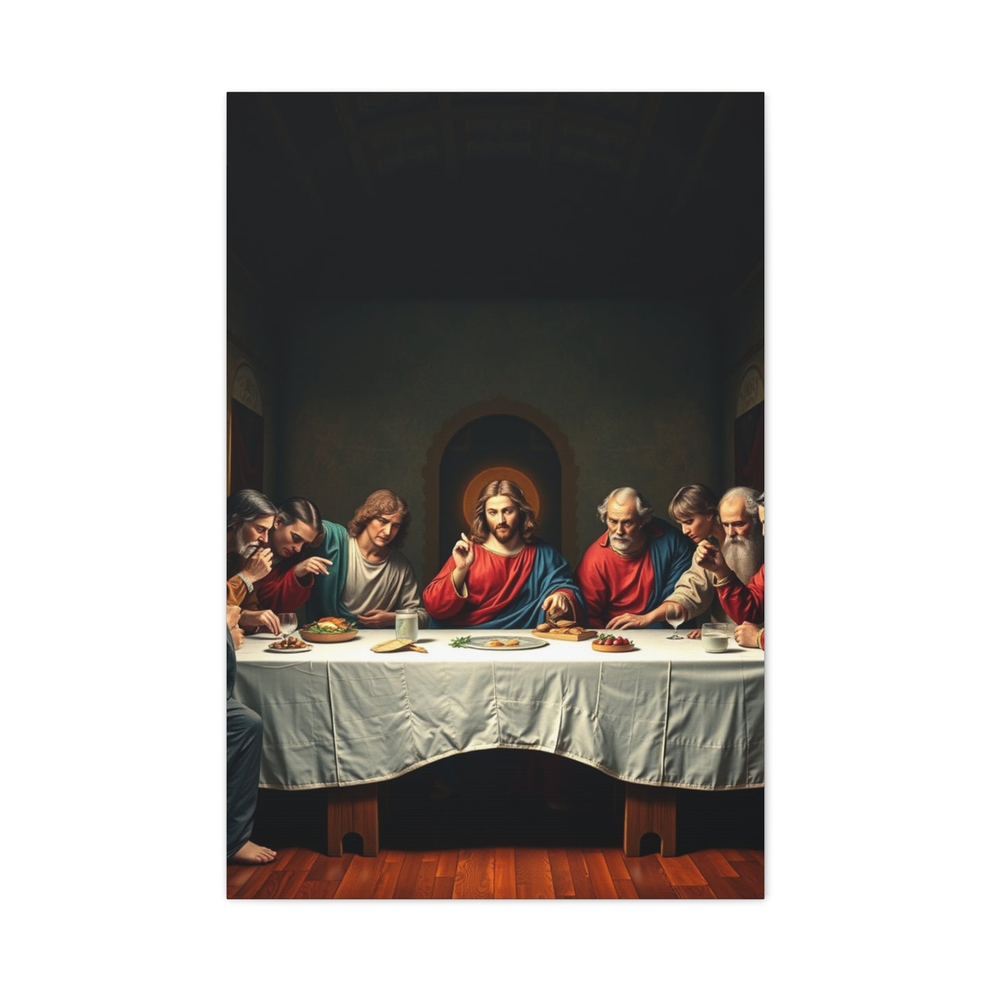The Last Supper Art Canvas Art 4 Wall Art & Canvas Print