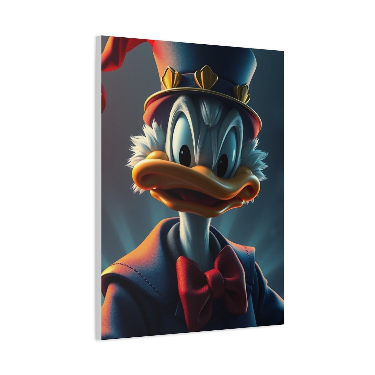 Dagobert Scrooge McDuck Art Premium Canvas 19 Wall Art & Canvas Print
