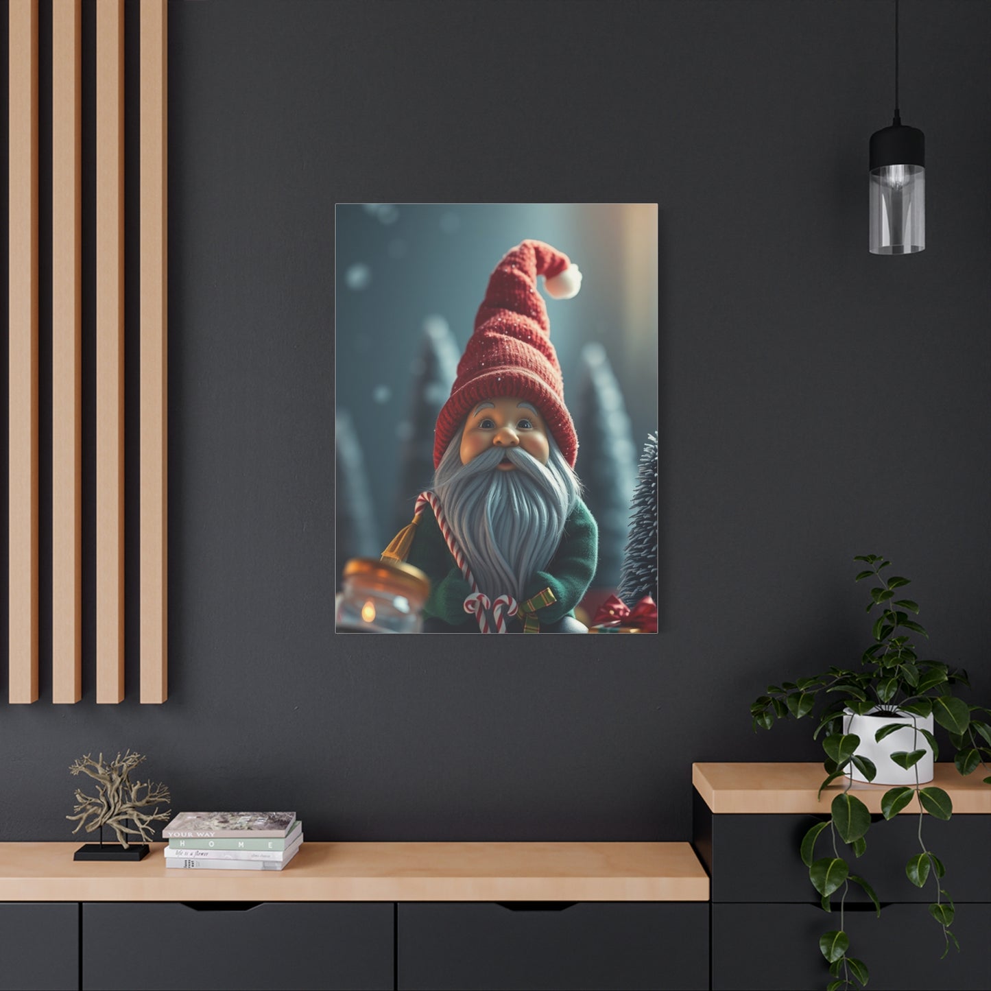 Yuletide Elves Canvas