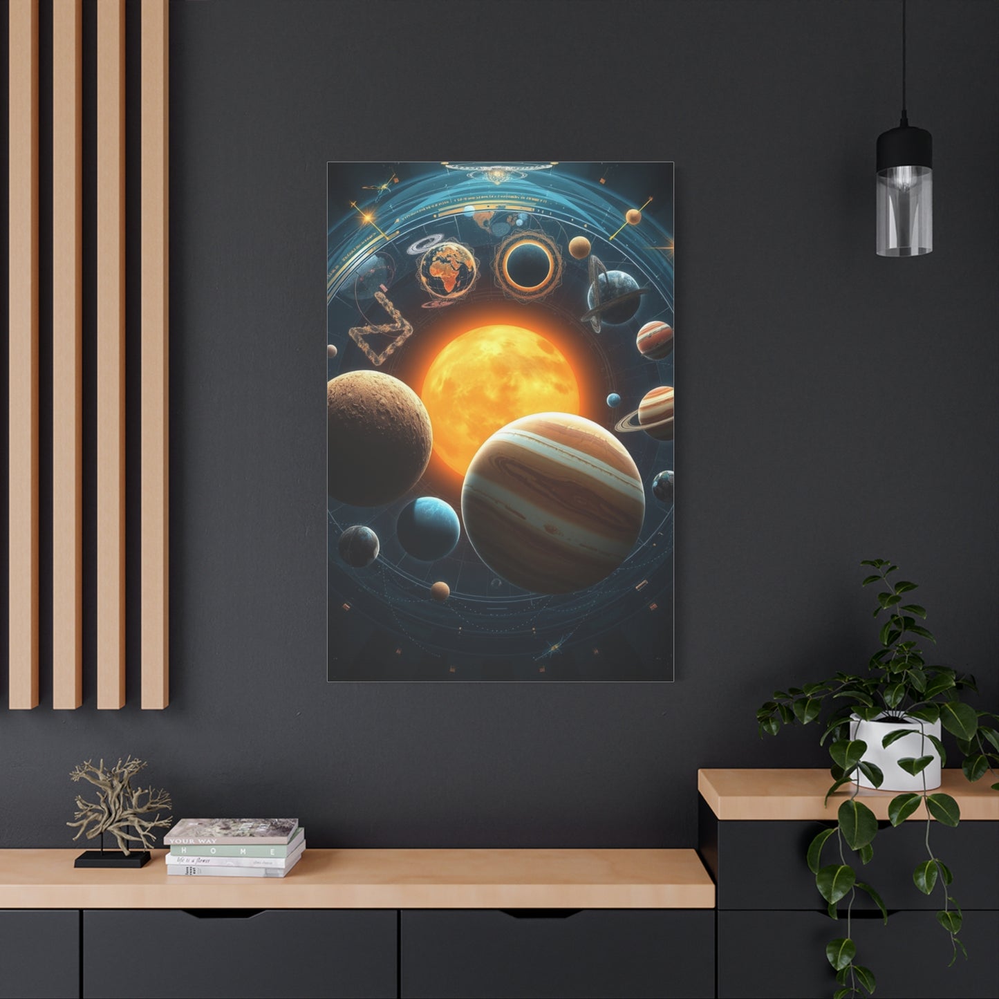 Supreme Solar System Wall Art Collection Wall Art & Canvas Print
