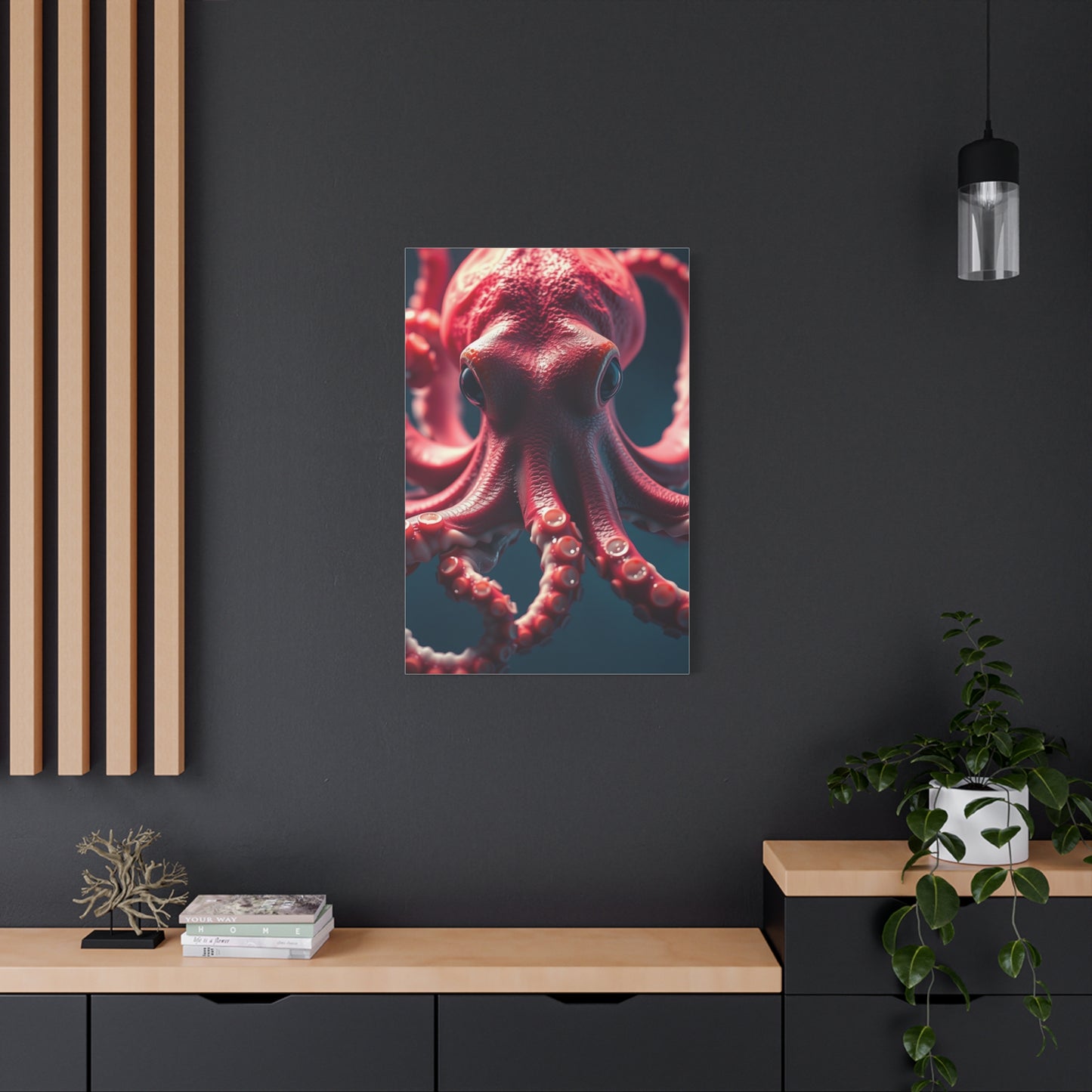 Marine Arabesque Canvas