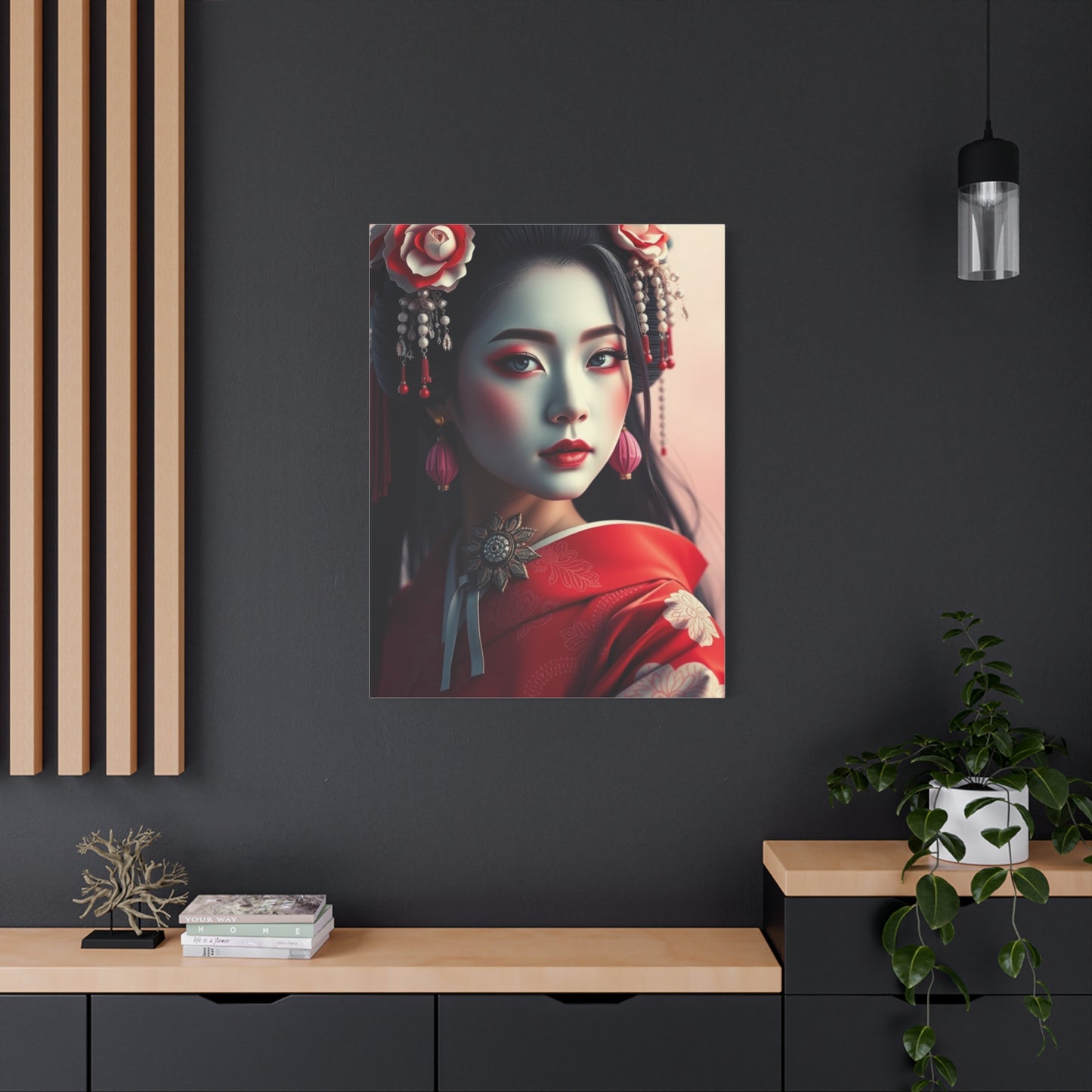 Geisha Art Canvas Art 5 Wall Art & Canvas Print