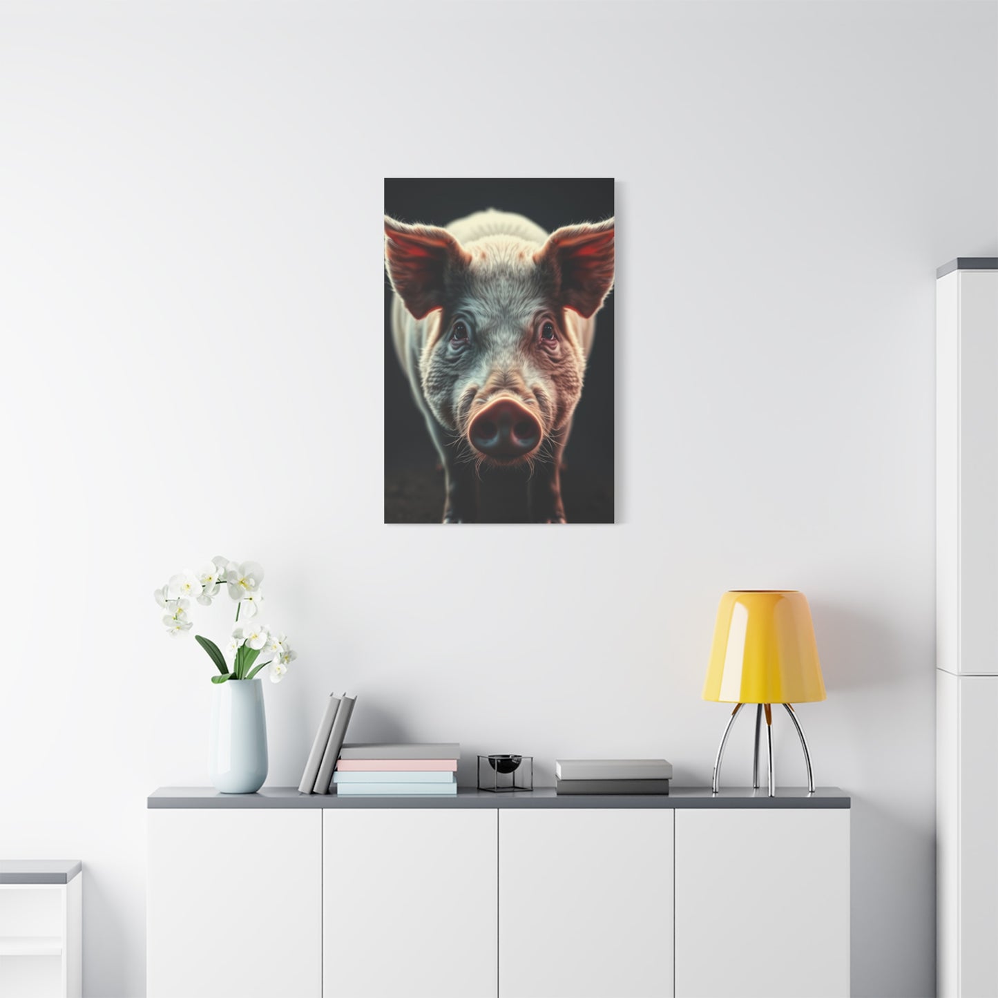 Pig Art Canvas Art 10 Wall Art & Canvas Print