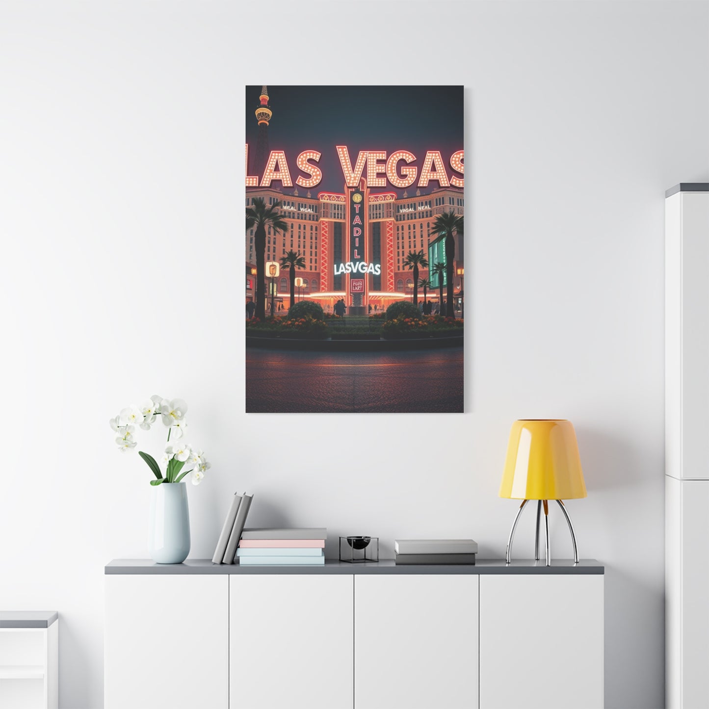 Las Vagas Art Canvas Art 6 Wall Art & Canvas Print