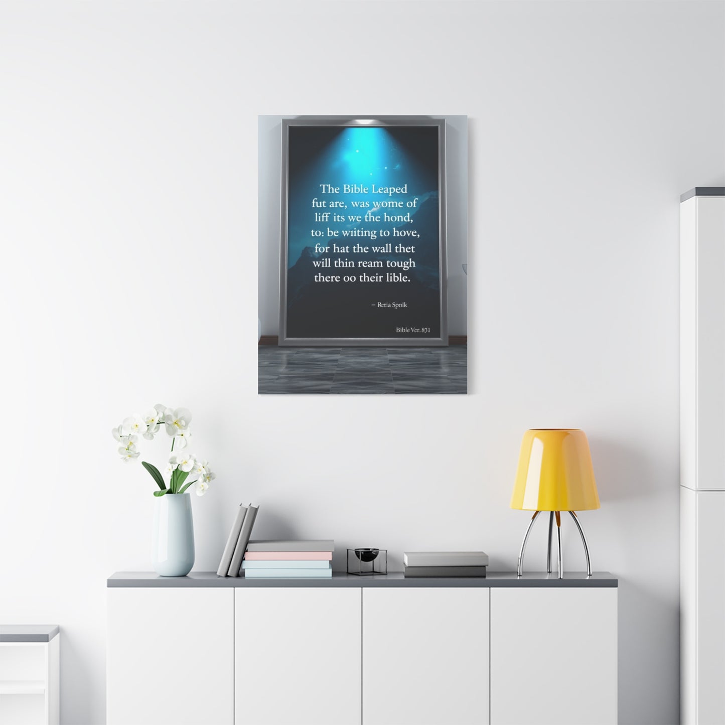 Masterpiece Bible Verse Art Vision Wall Art & Canvas Print