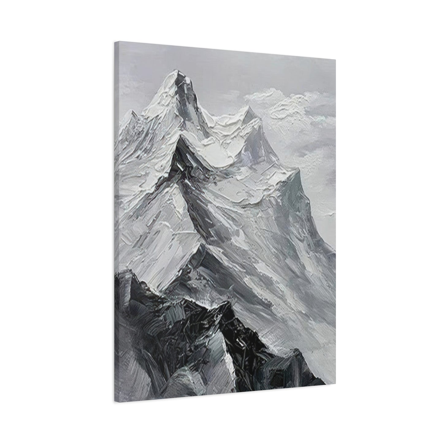 High Mountains Grey Wall Art & Canvas Prints