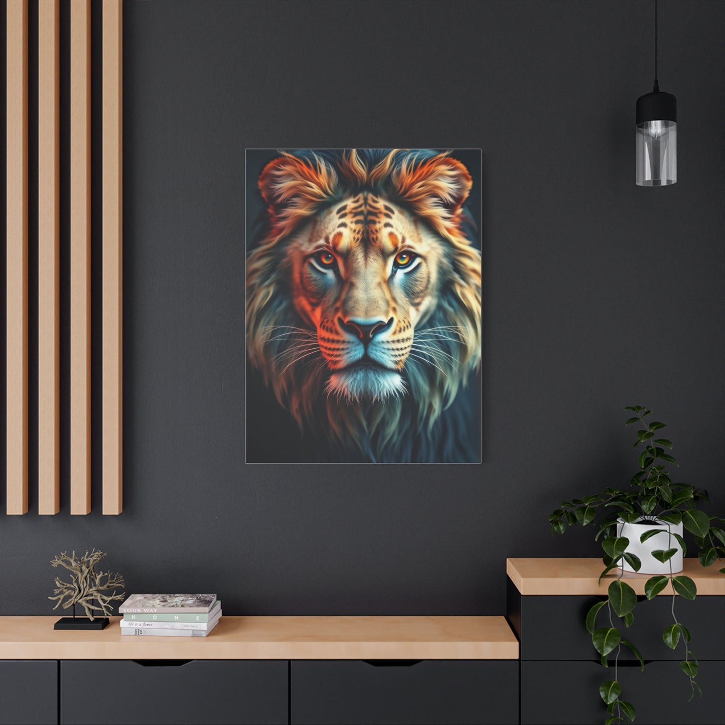 Gilded Monarch of the Wild Wall Art & Canvas Print
