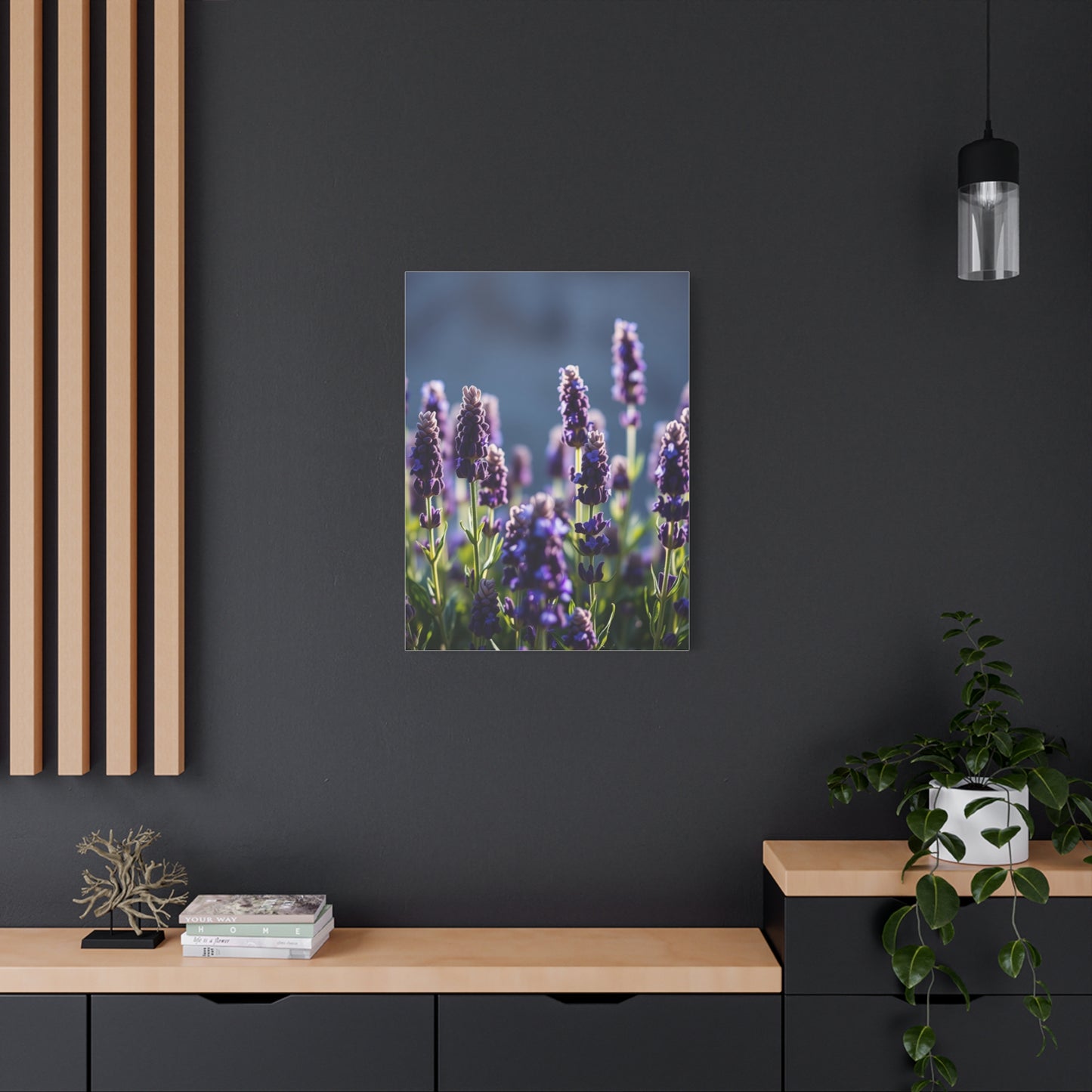 Lavender Herb Art Canvas Art 3 Wall Art & Canvas Print