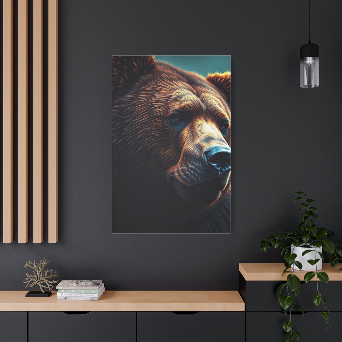 Exquisite Bear Realm Canvas Wall Art & Canvas Print