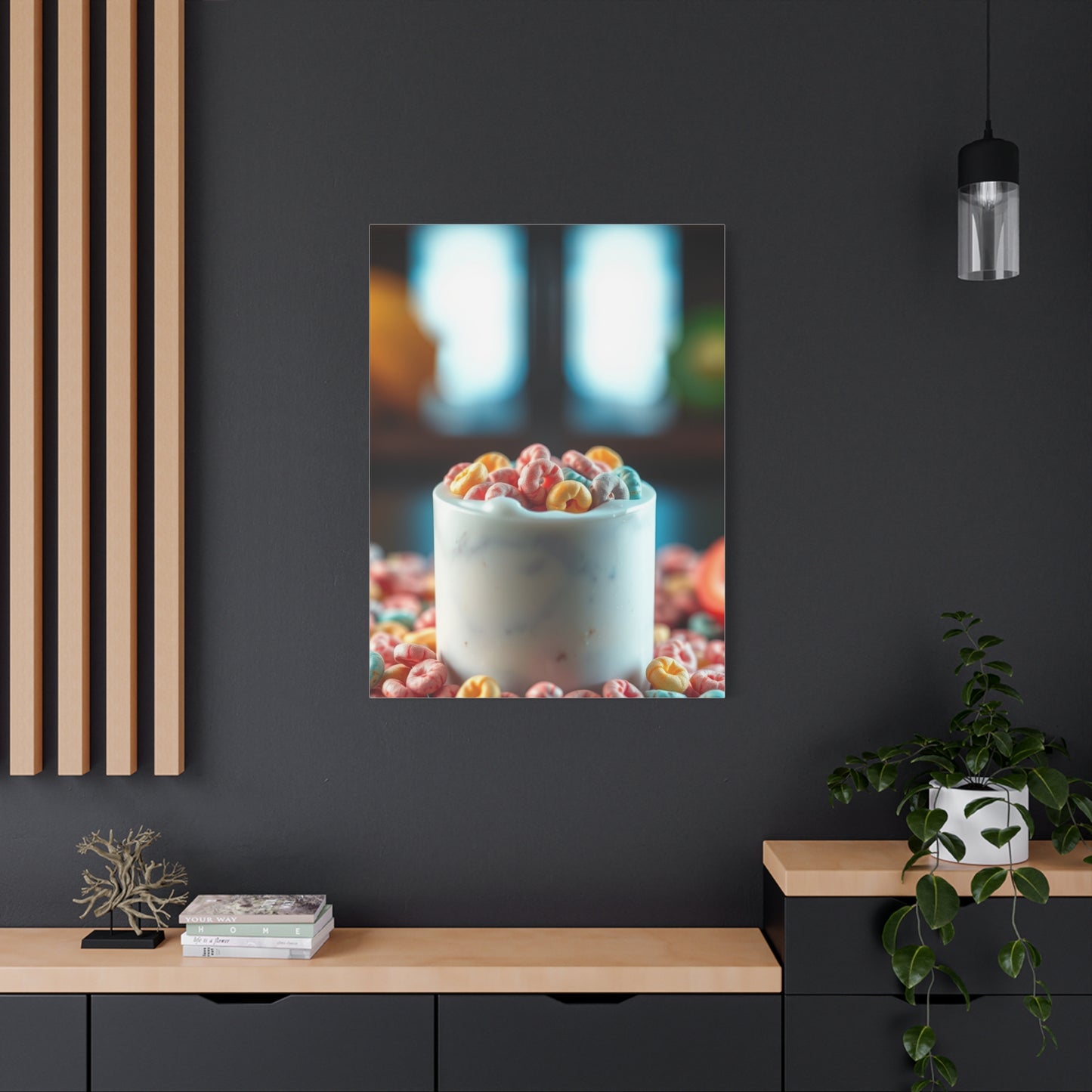 Dazzling Loop Mosaic Artwork Wall Art & Canvas Print