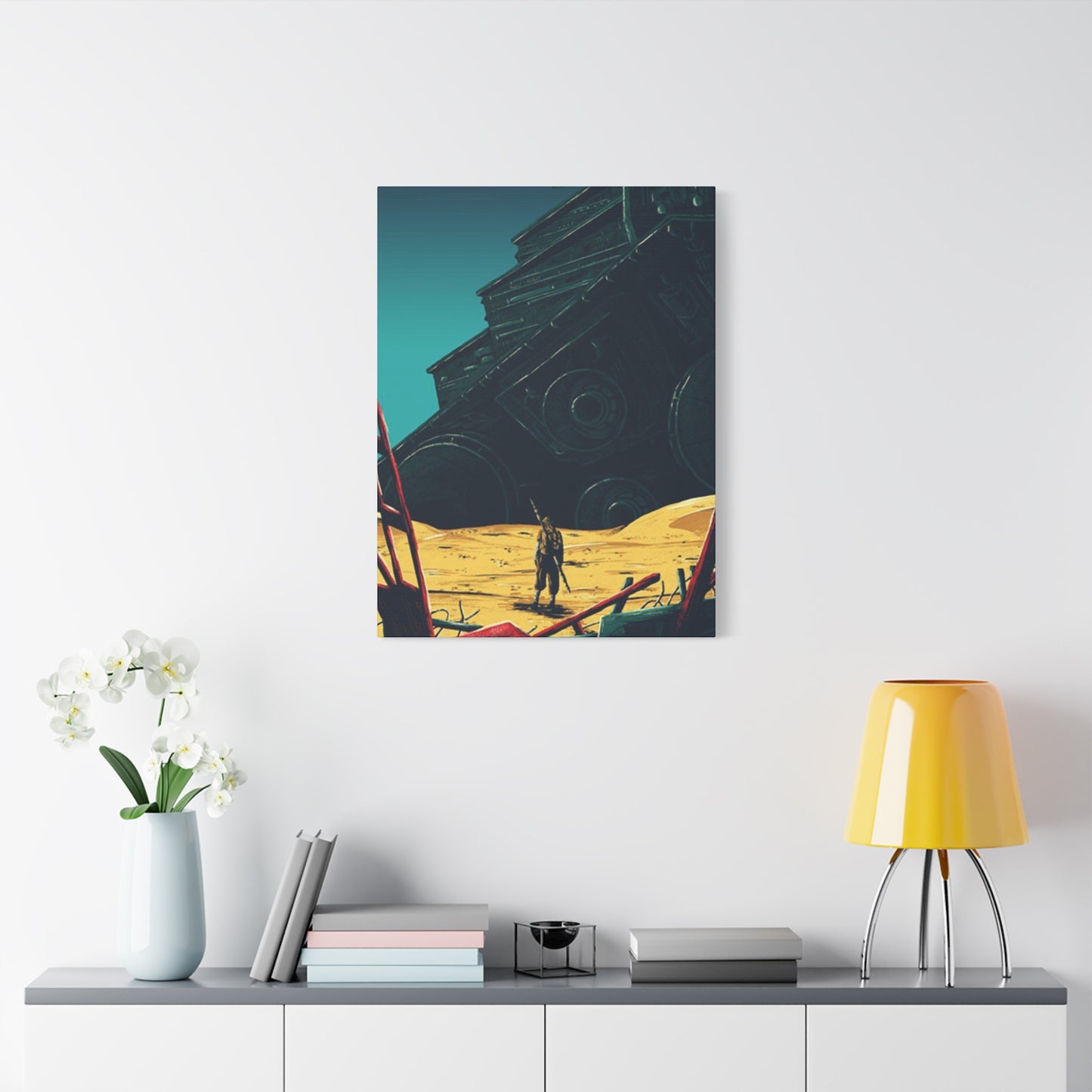 Star Wars The Force Awaken Poster Wall Art & Canvas Prints